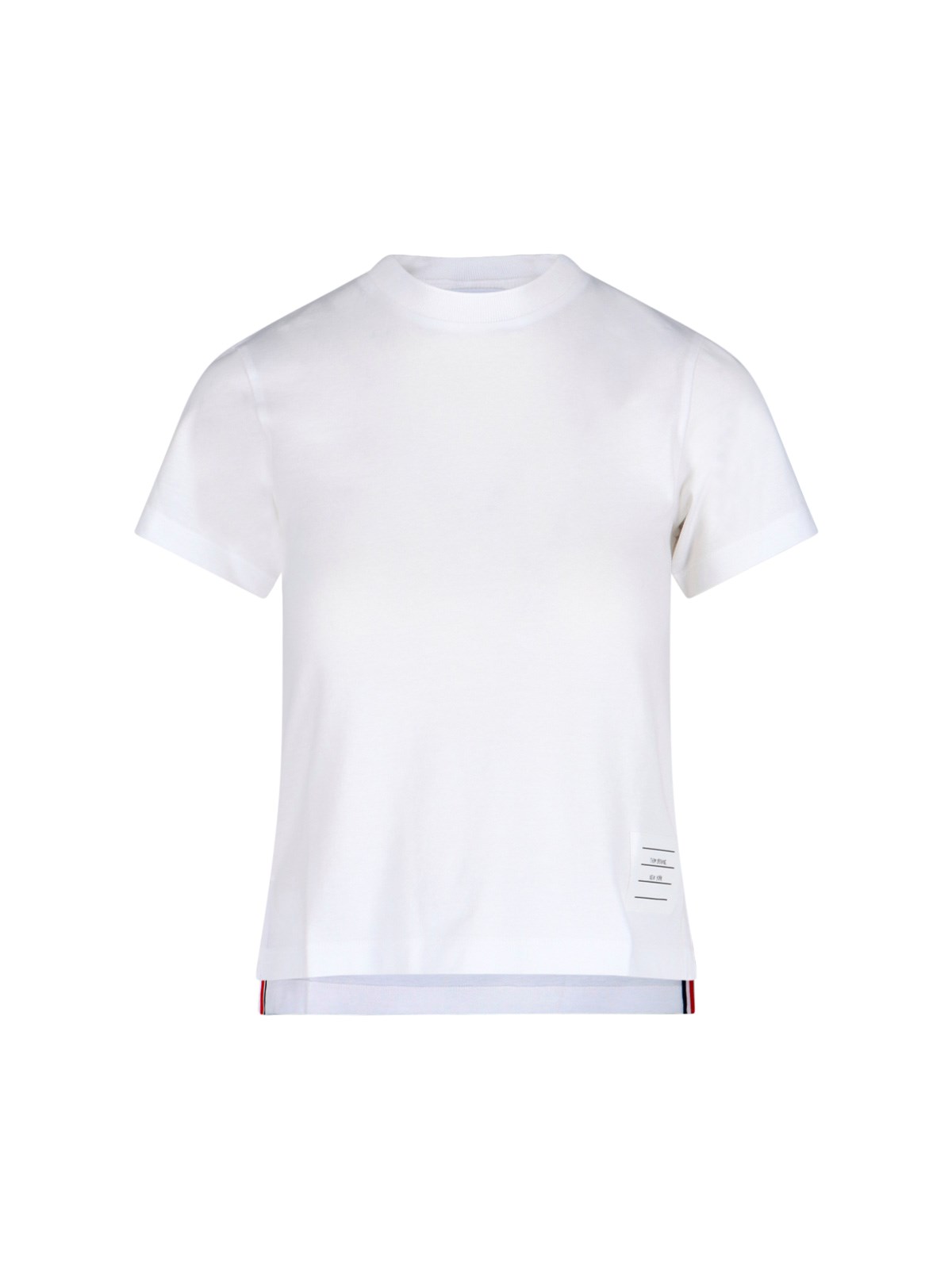 Thom Browne Tricolour Back Detail T-Shirt