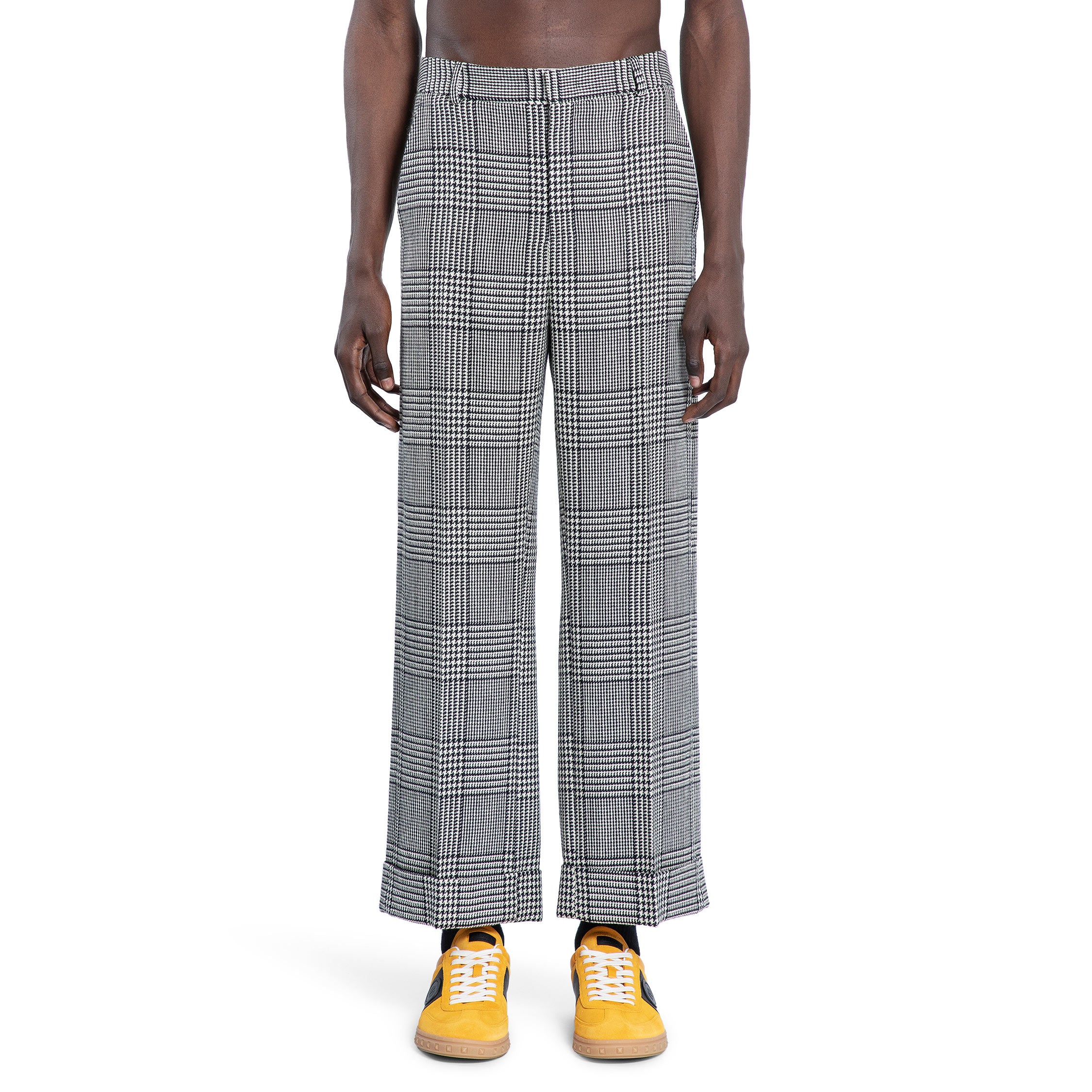 VALENTINO MAN BLACK & WHITE TROUSERS