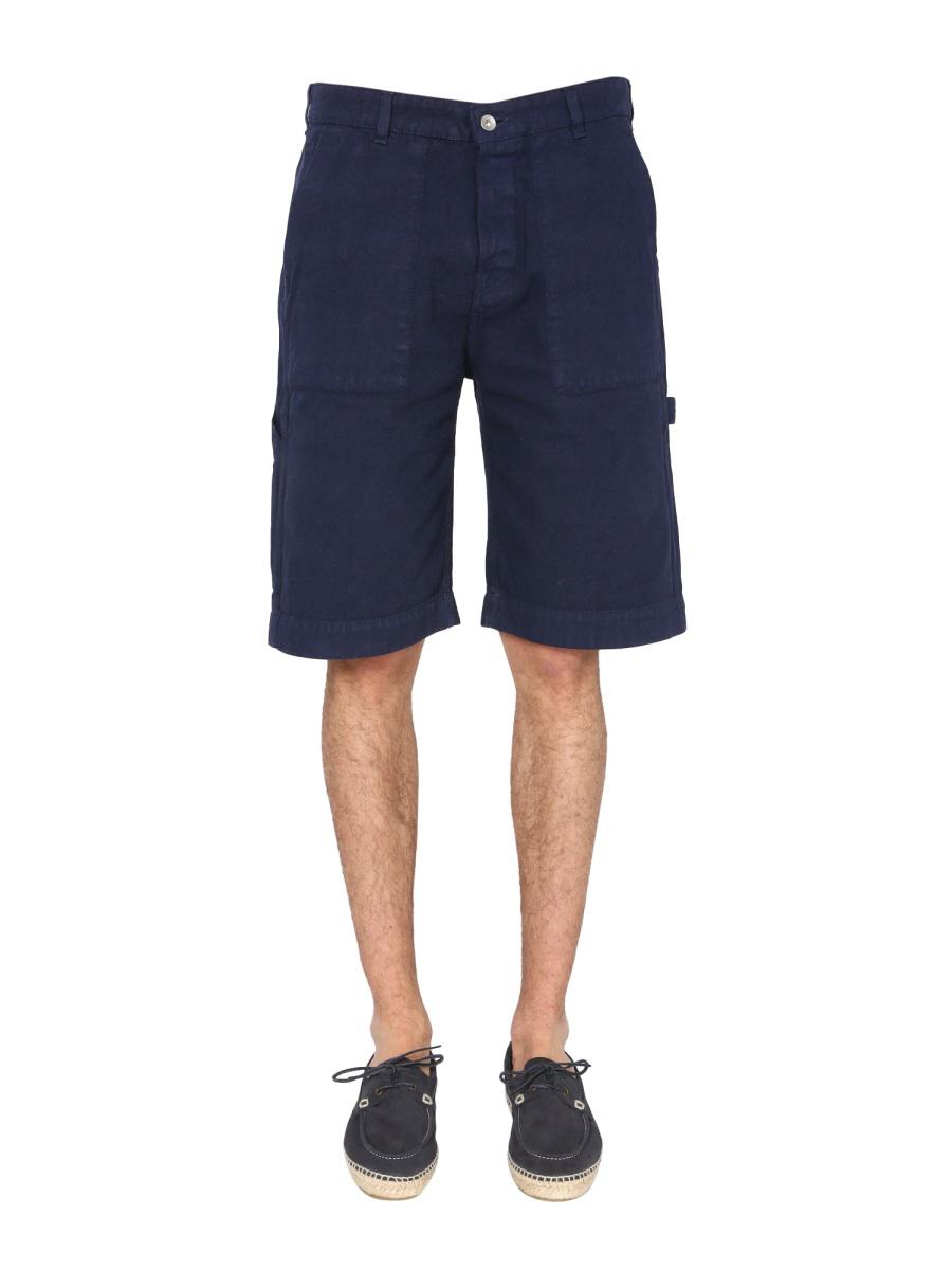 Ymc Cotton Canvas Bermuda