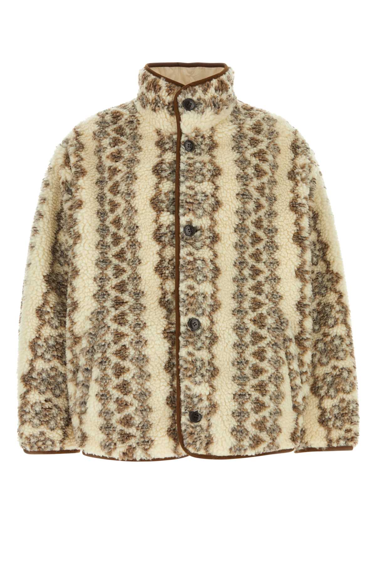 Isabel Marant 印花聚酯纤维混纺Madeo夹克