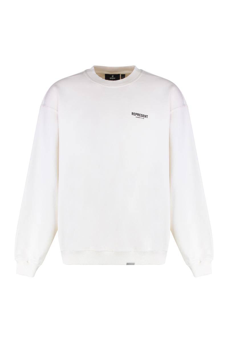 Represent 棉质圆领卫衣
