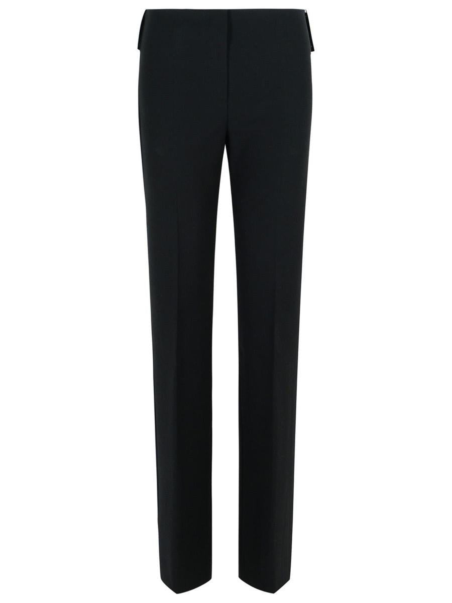 Sportmax 'Angolo' 黑色粘胶裤