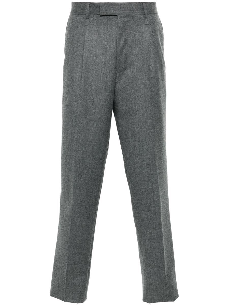 Zegna Pure Wool Pants Clothing