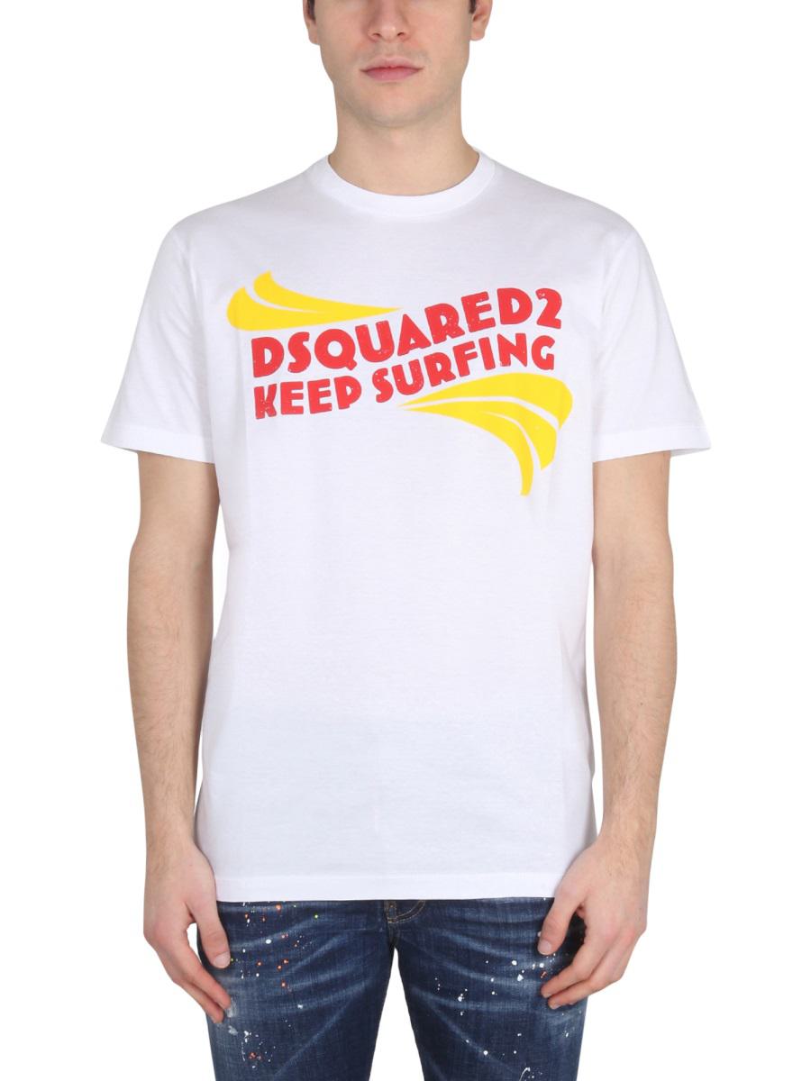 Dsquared2 Logo印花T恤