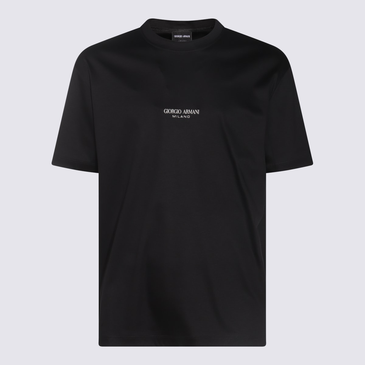 Giorgio Armani 黑色棉质T恤