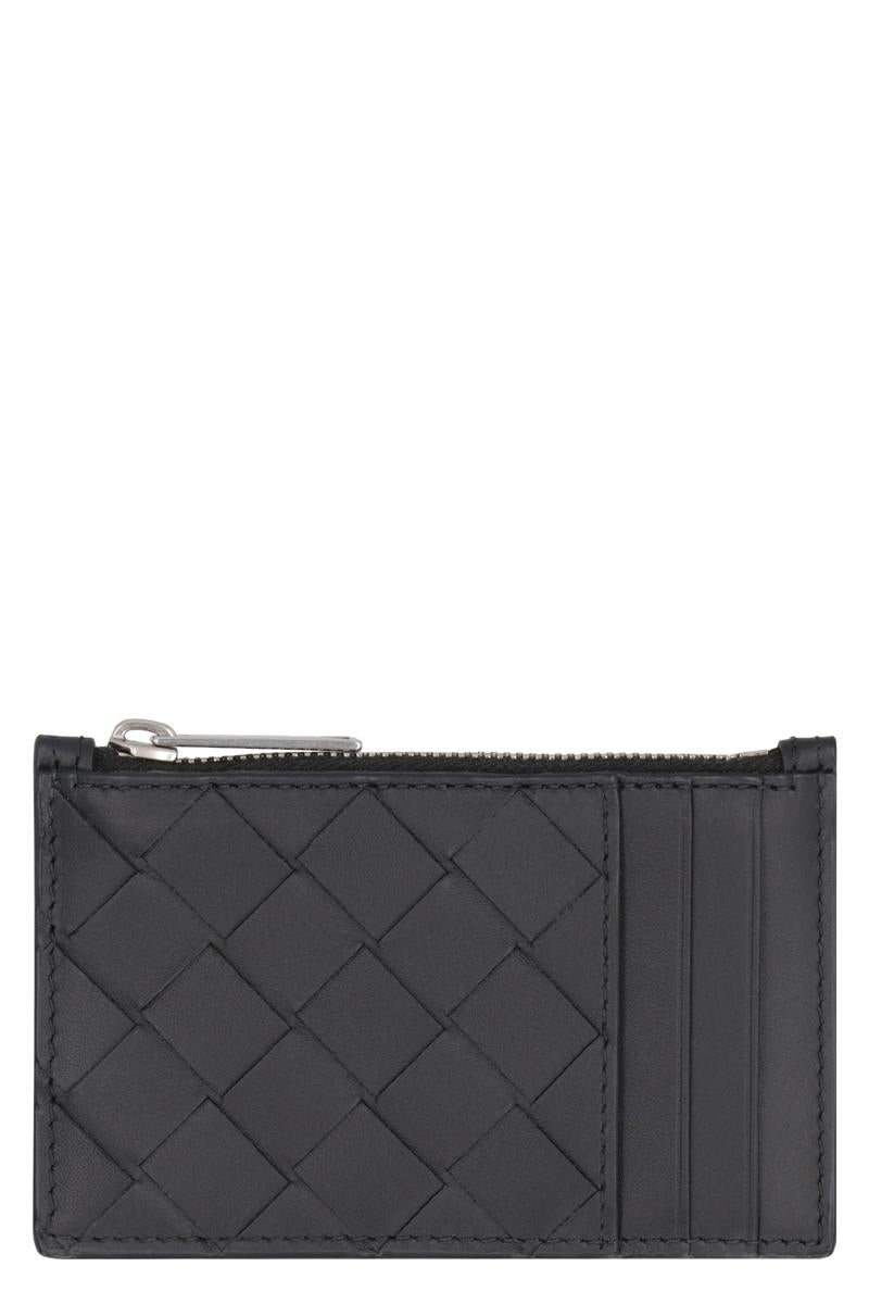 Bottega Veneta Leather Card Holder
