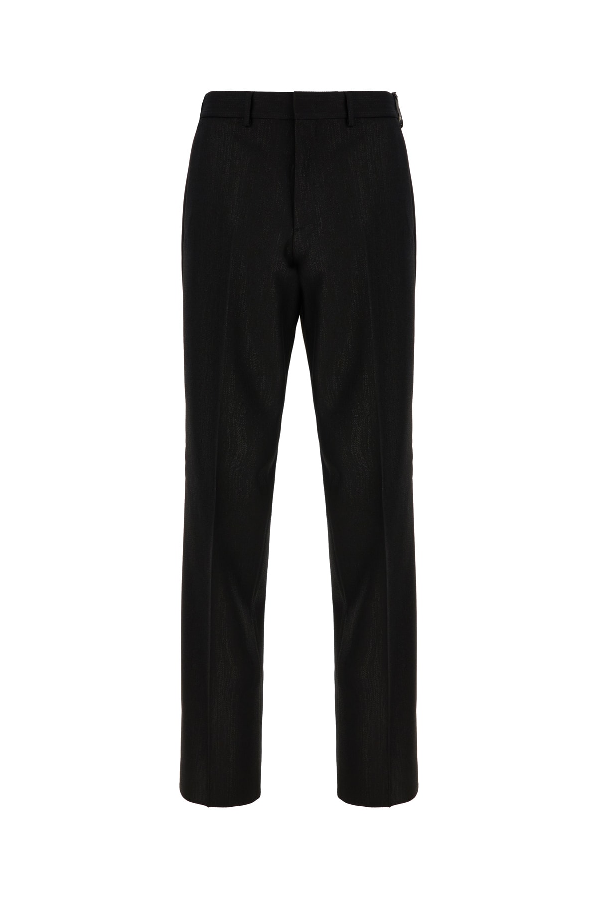 Fendi Black Wool Blend Pants