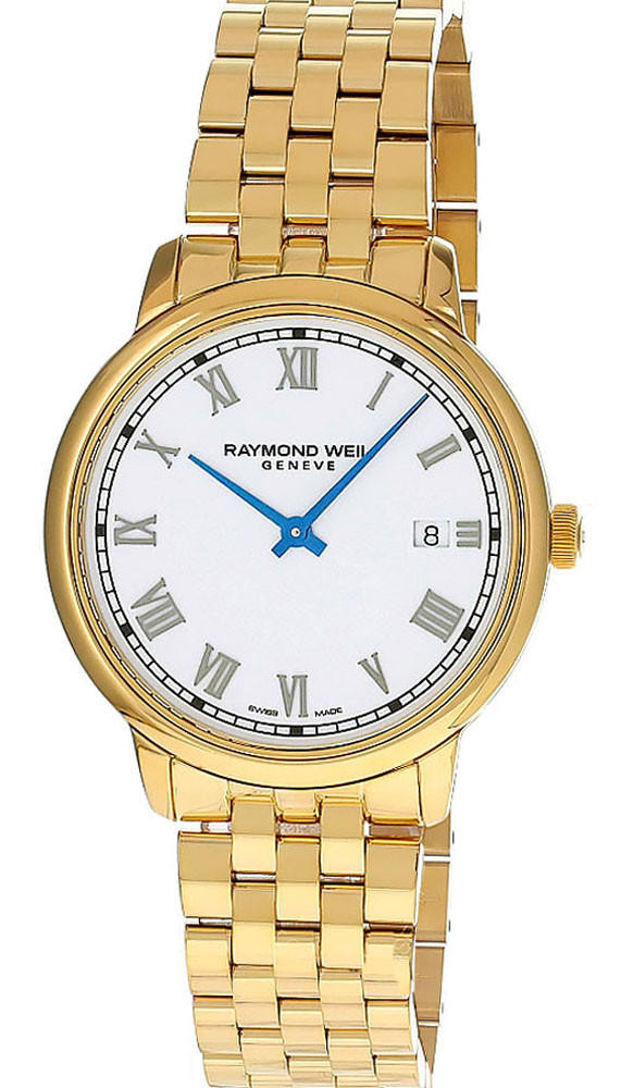 RAYMOND WEIL Toccata Quartz 39MM SS White Dial Men's Watch 5485-P-00359