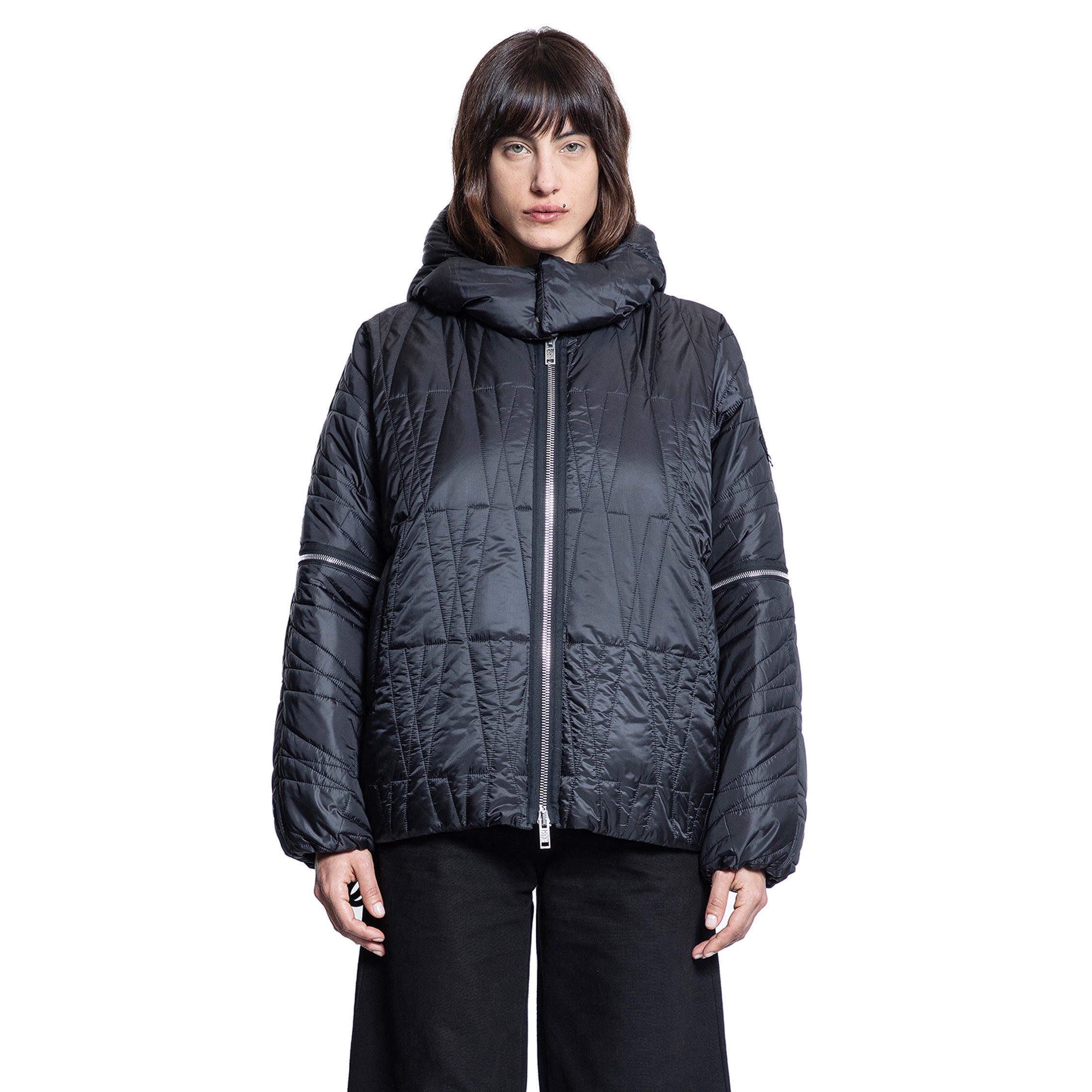 MONCLER GENIUS WOMAN BLACK JACKETS