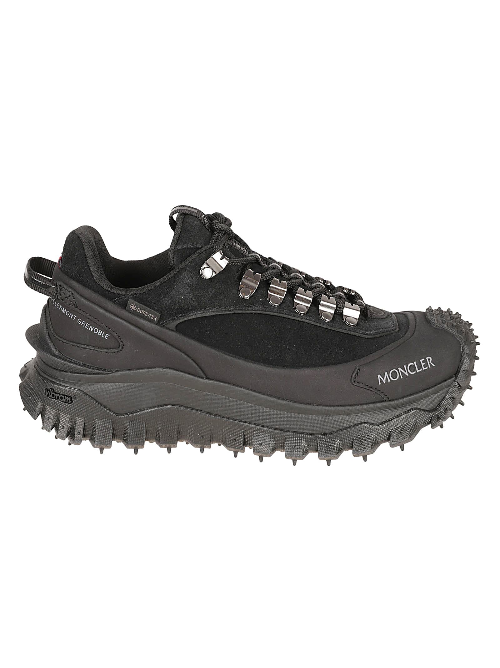 Moncler trailgrip 多色皮革混纺运动鞋