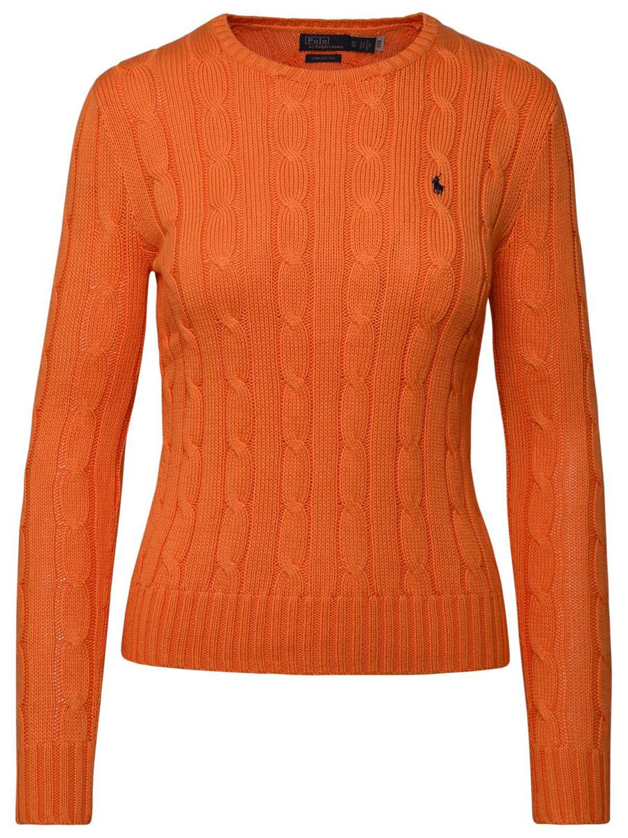 Polo Ralph Lauren 橙色棉质毛衣