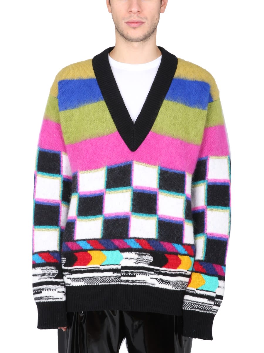 Dolce & Gabbana glitch Sweater
