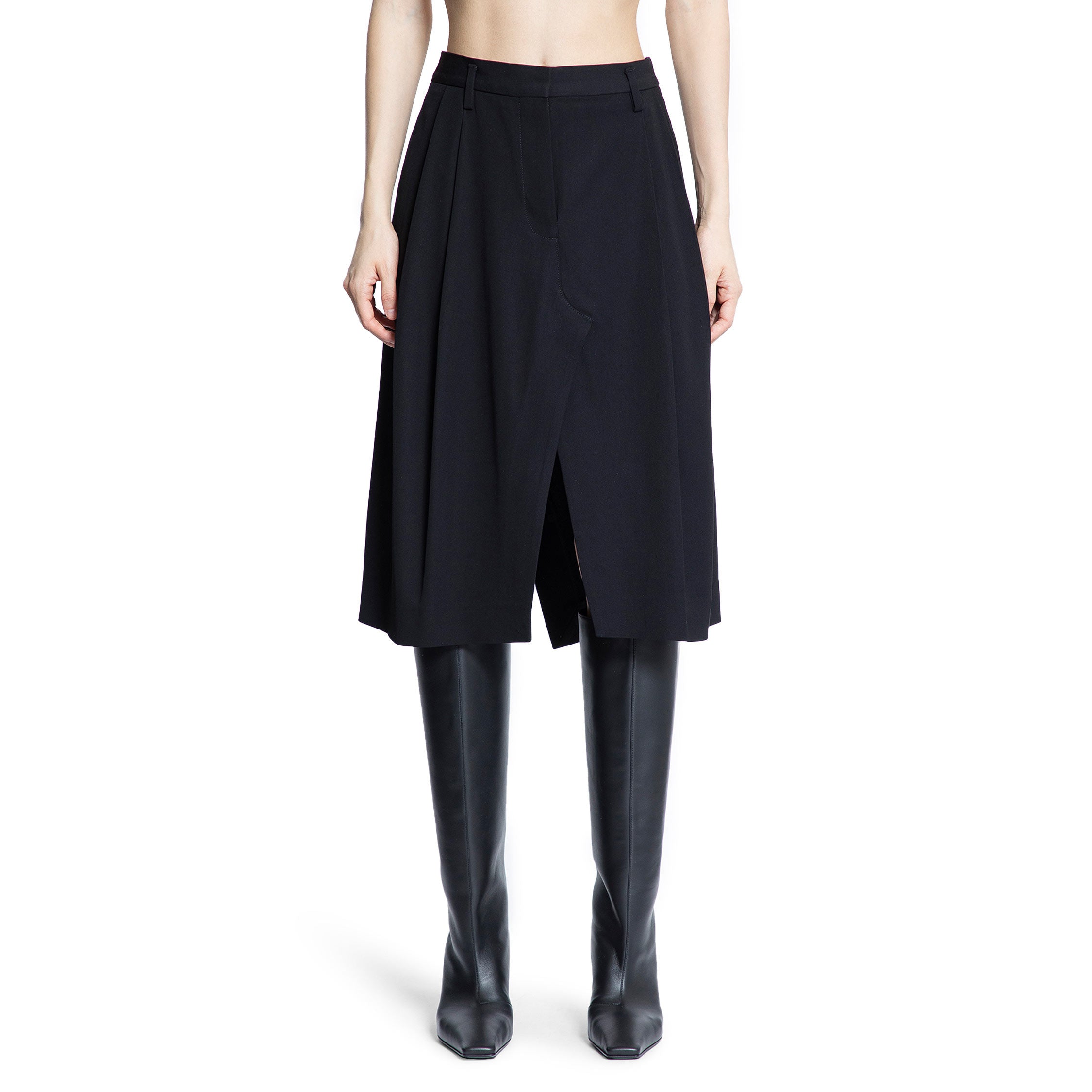 ACNE STUDIOS WOMAN BLACK SKIRTS