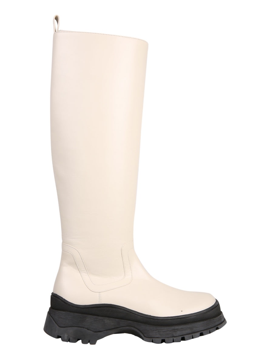 STAUD Bow Tall Boots