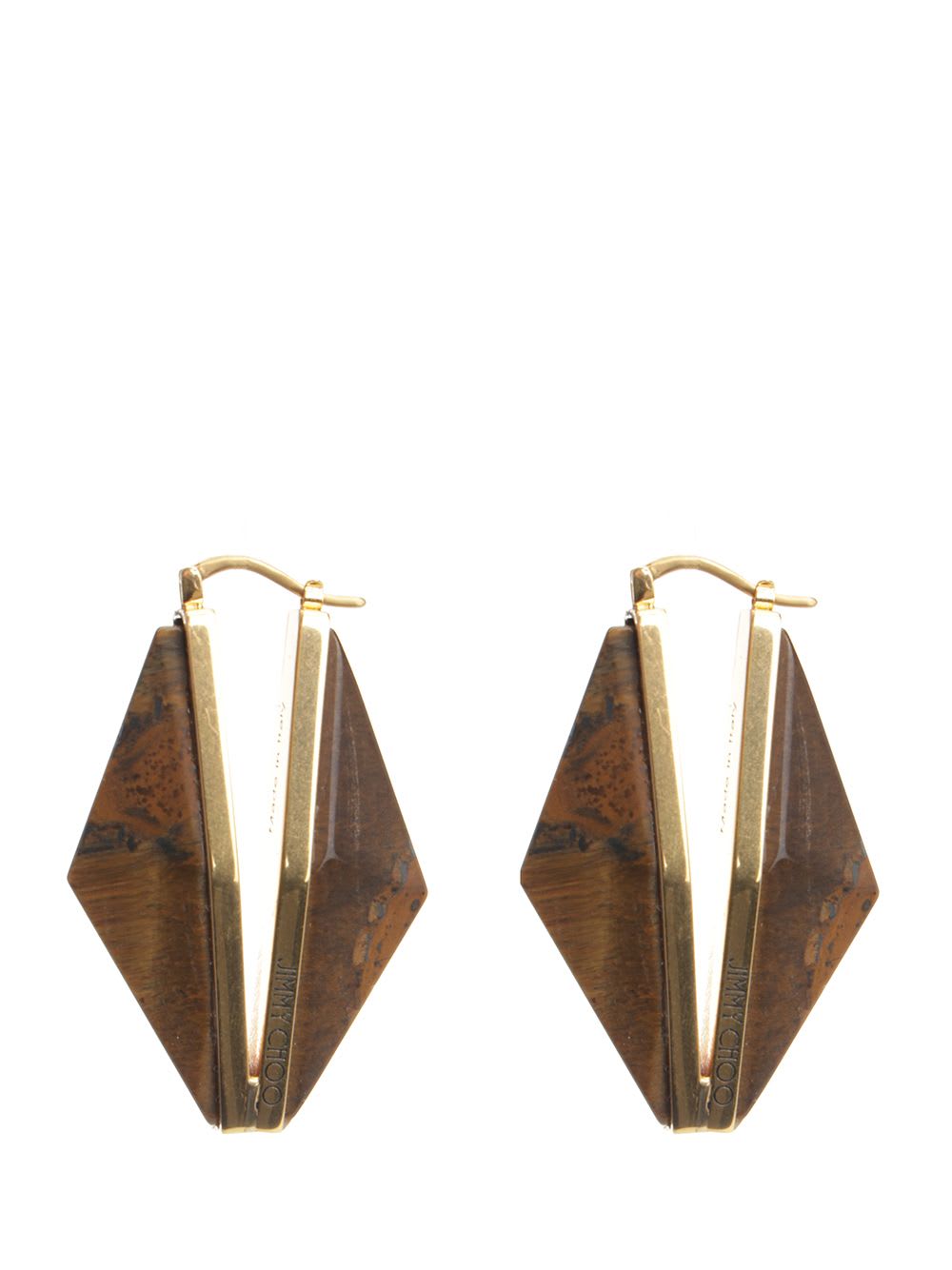 Jimmy Choo diamond Link Earrings