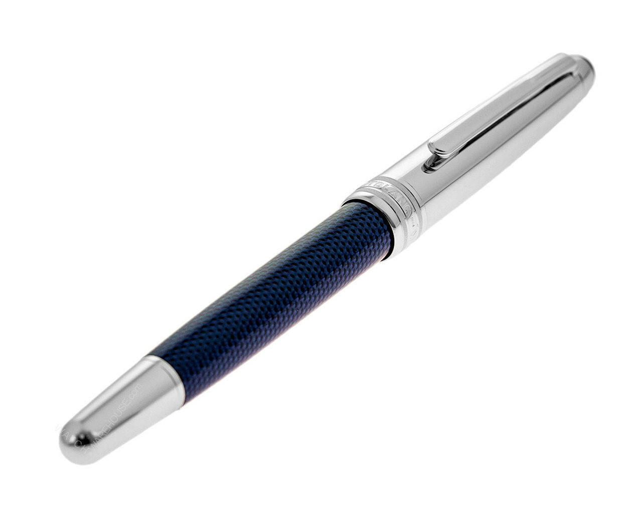 MONTBLANC Meisterstuck Solitaire Doue Blue Classique Rollerball Pen 112894