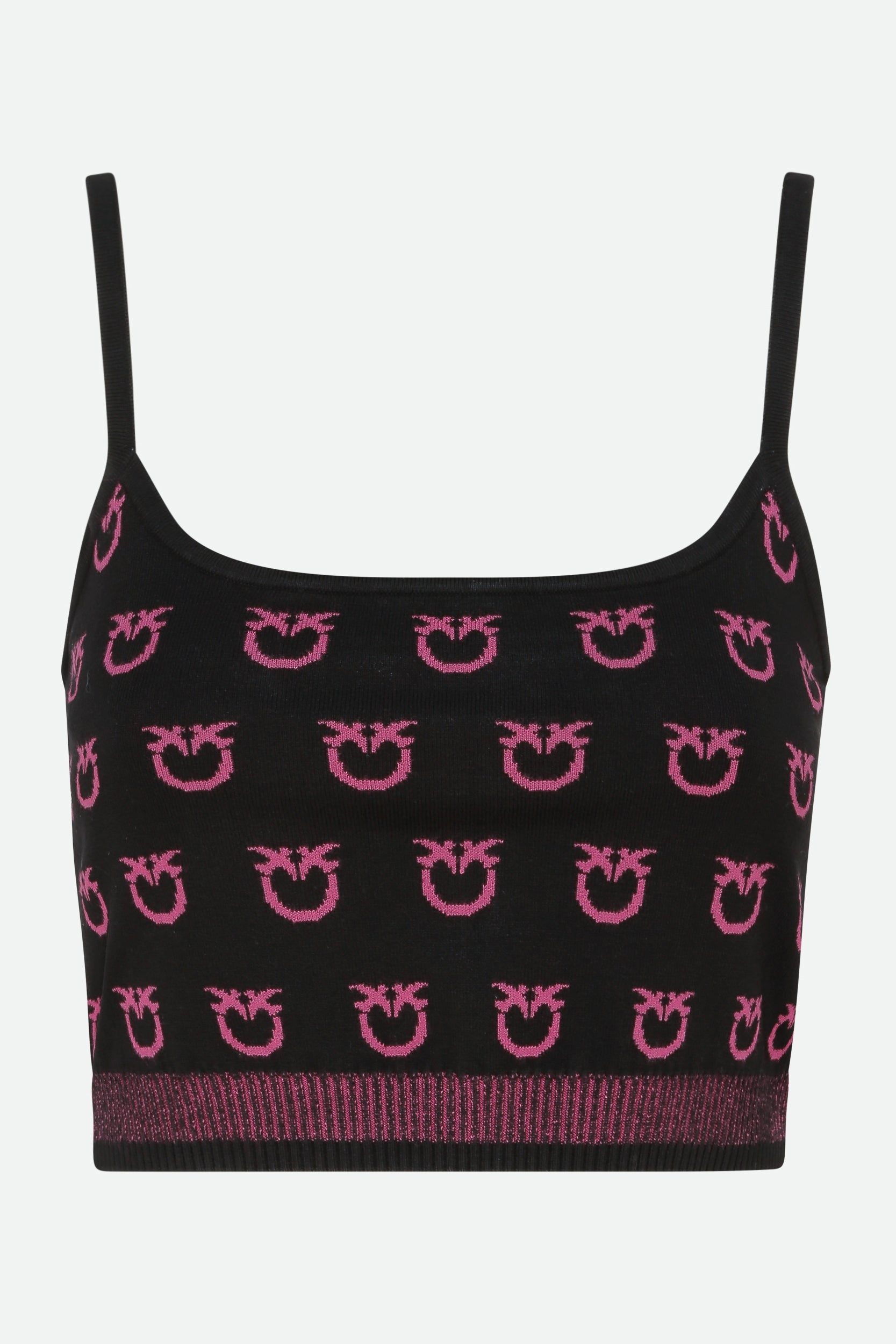 Pinko Top Logato Nero