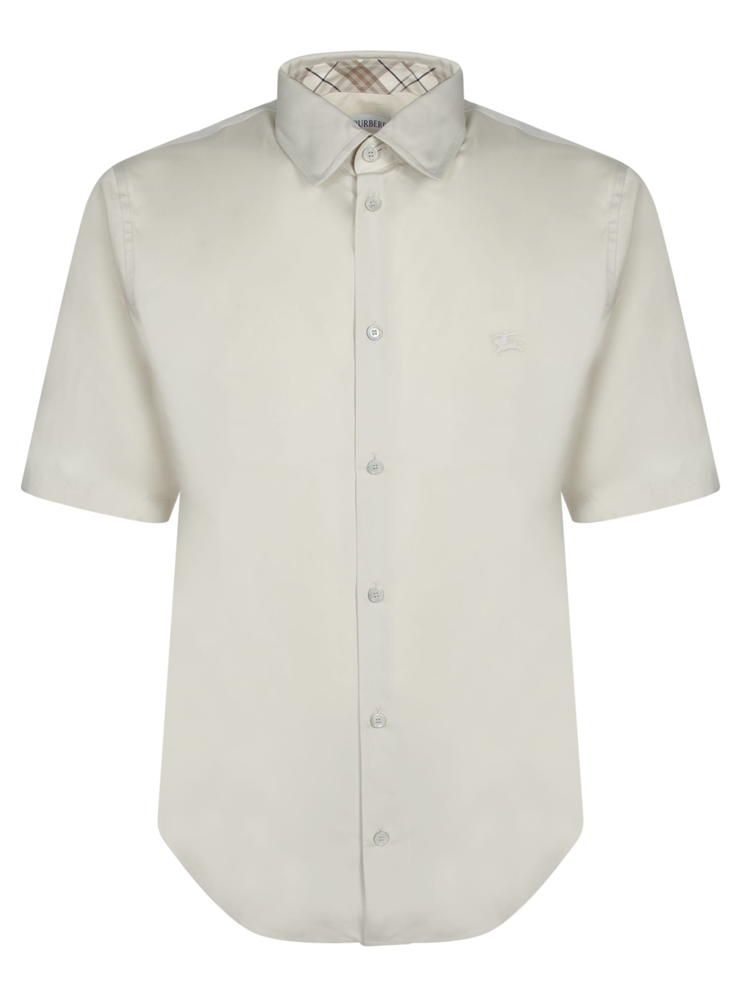 Burberry 米色棉质logo衬衫