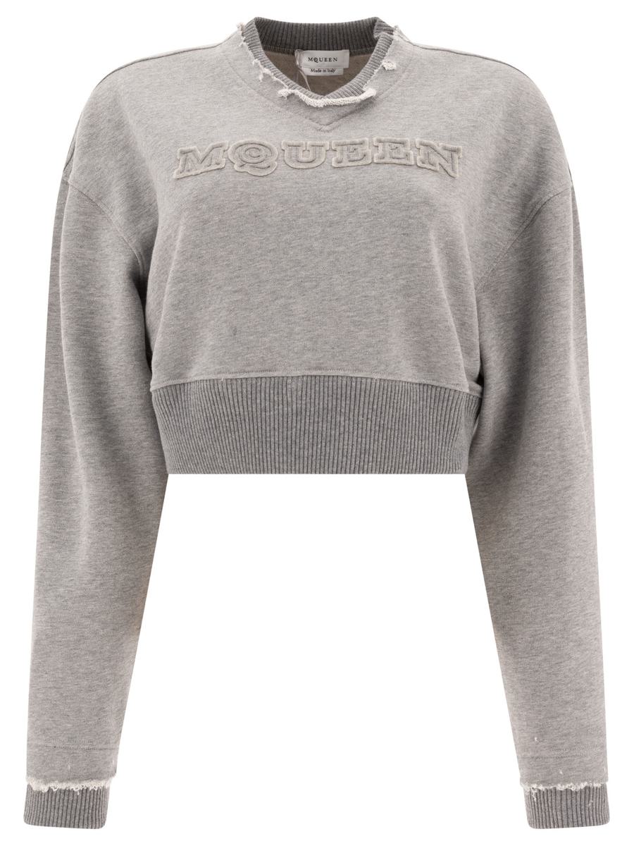 Alexander McQueen 短款带麦昆logo卫衣