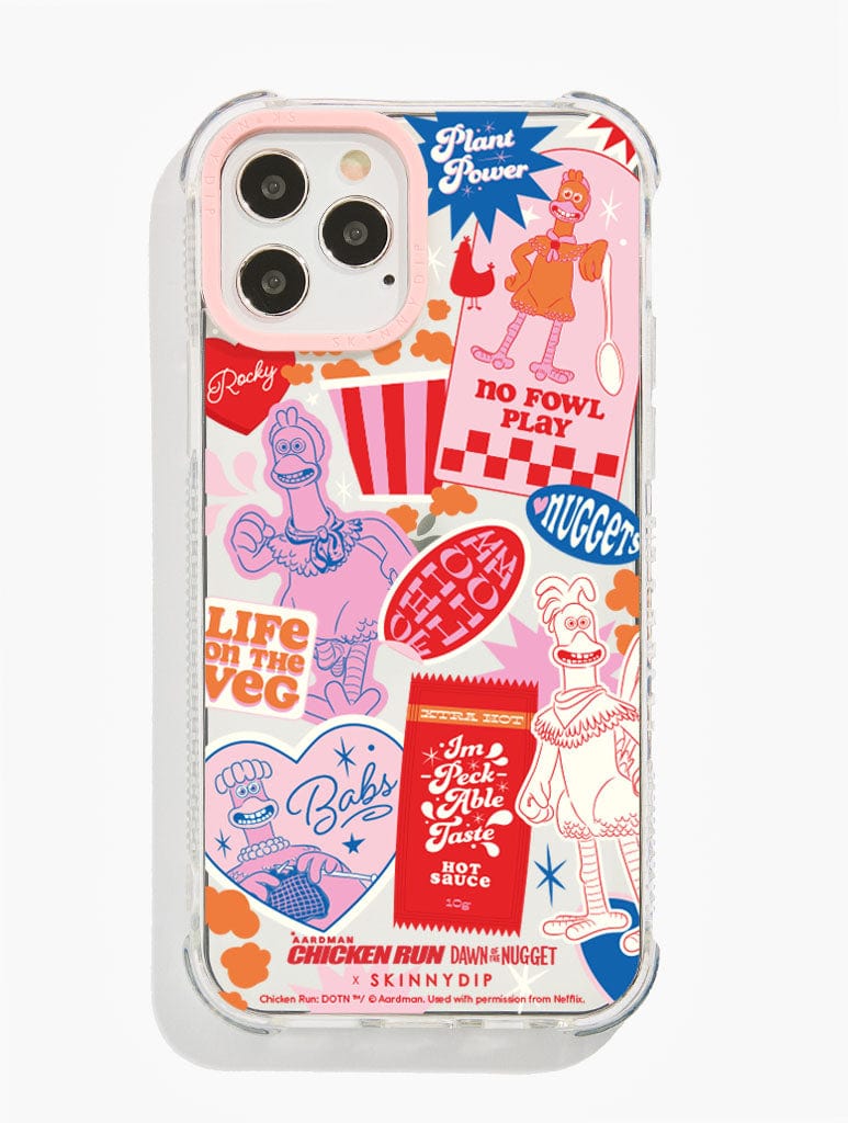 Chicken Run 2 x Skinnydip Sticker Shock i Phone Case, i Phone 13 Pro Max Case