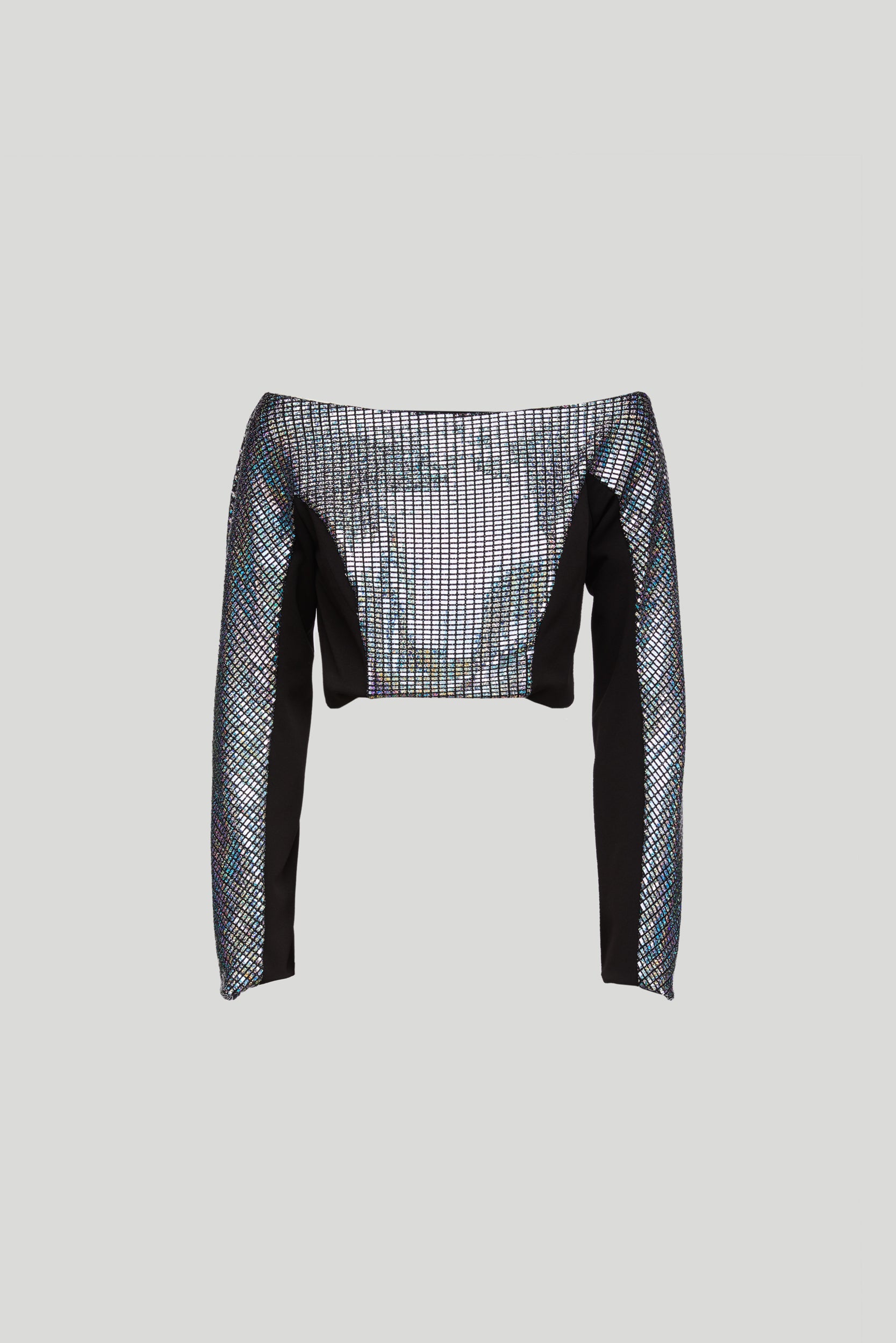 GAELLE Top con Tessuto闪光灯