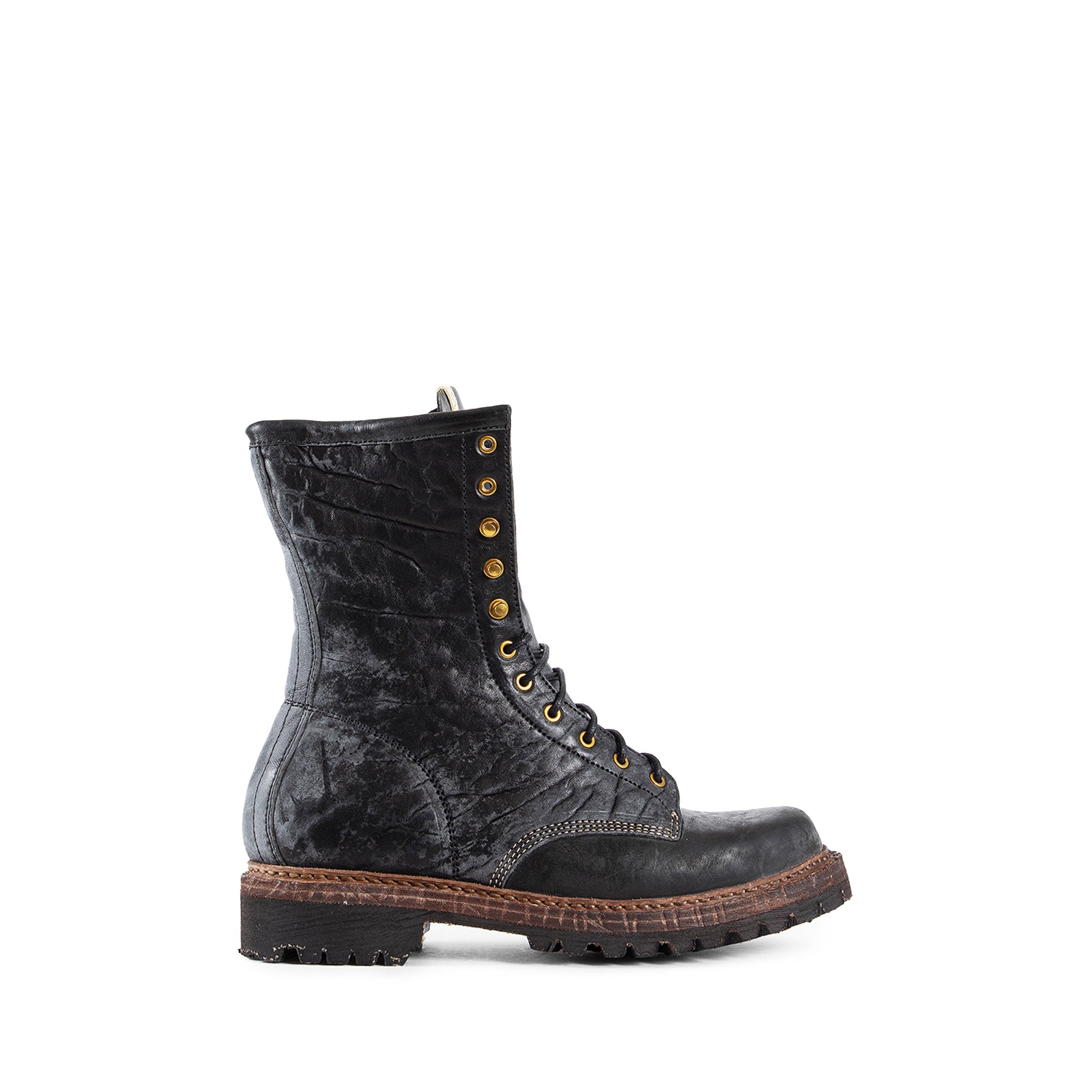 VISVIM MAN BLACK BOOTS