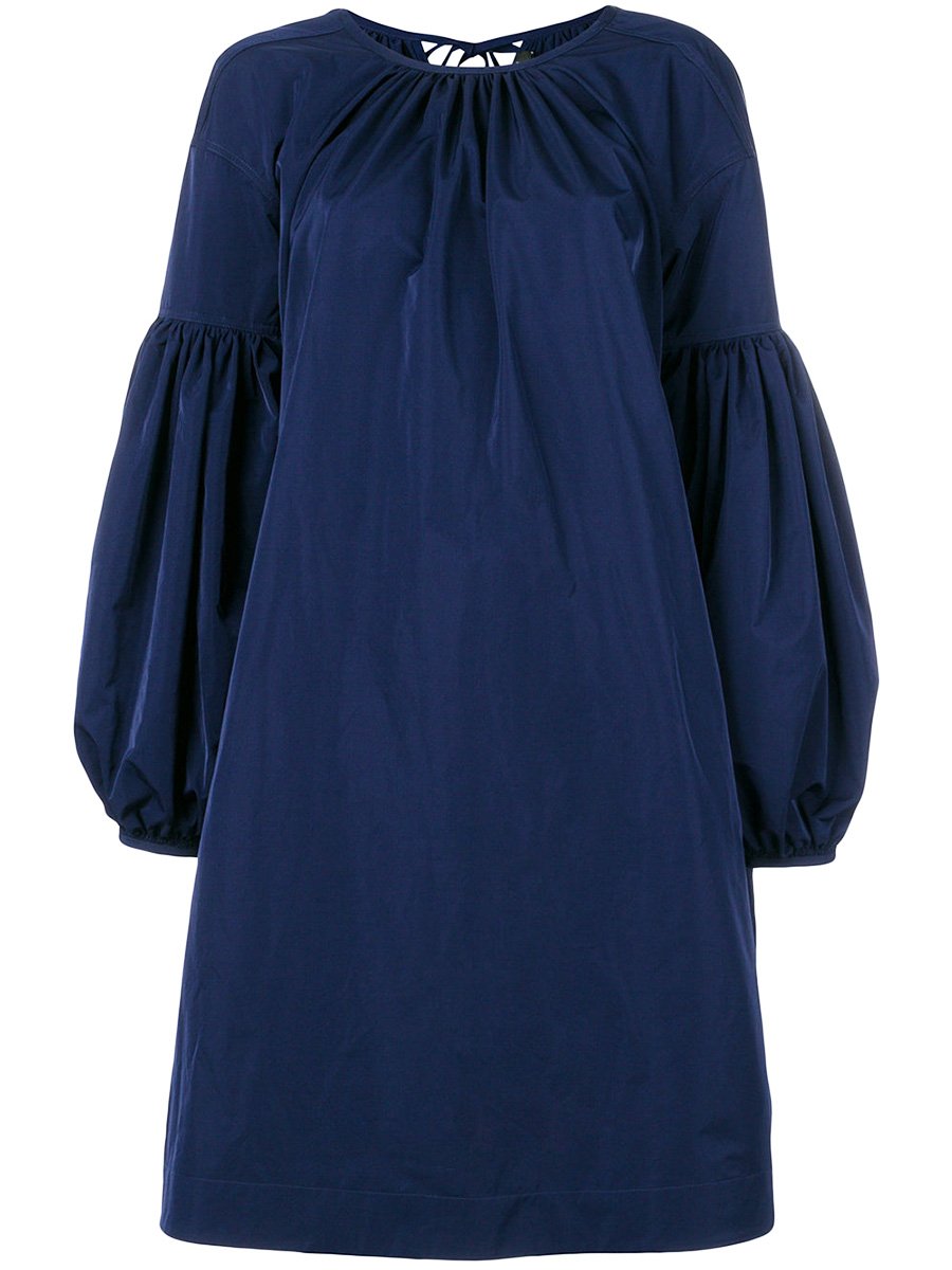 Lace Detail Bishop Dress