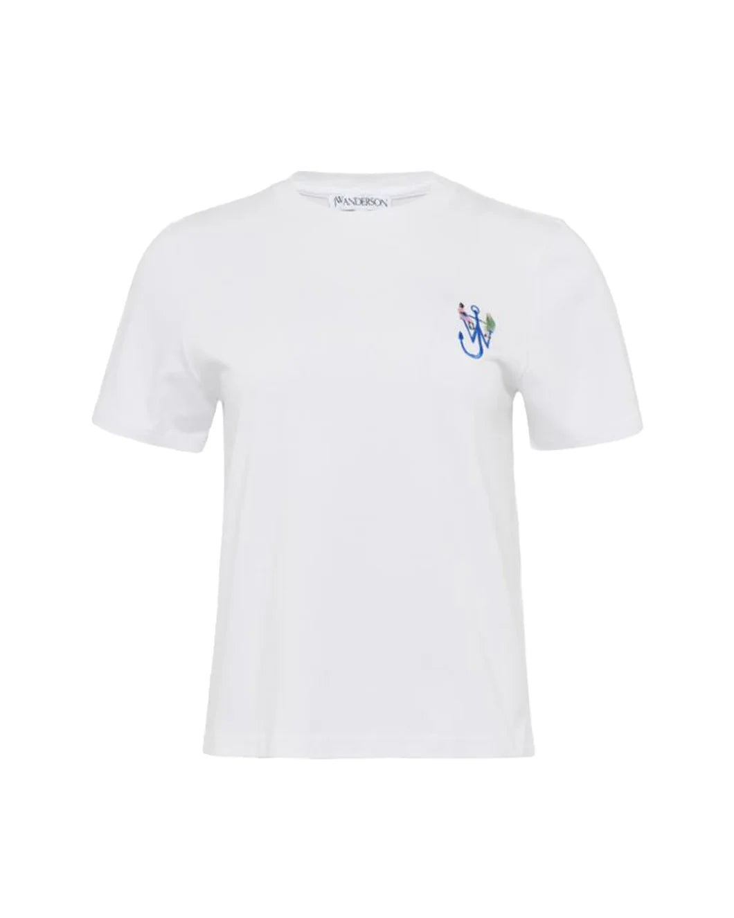 Anchor Embroidery Back Print T-Shirt