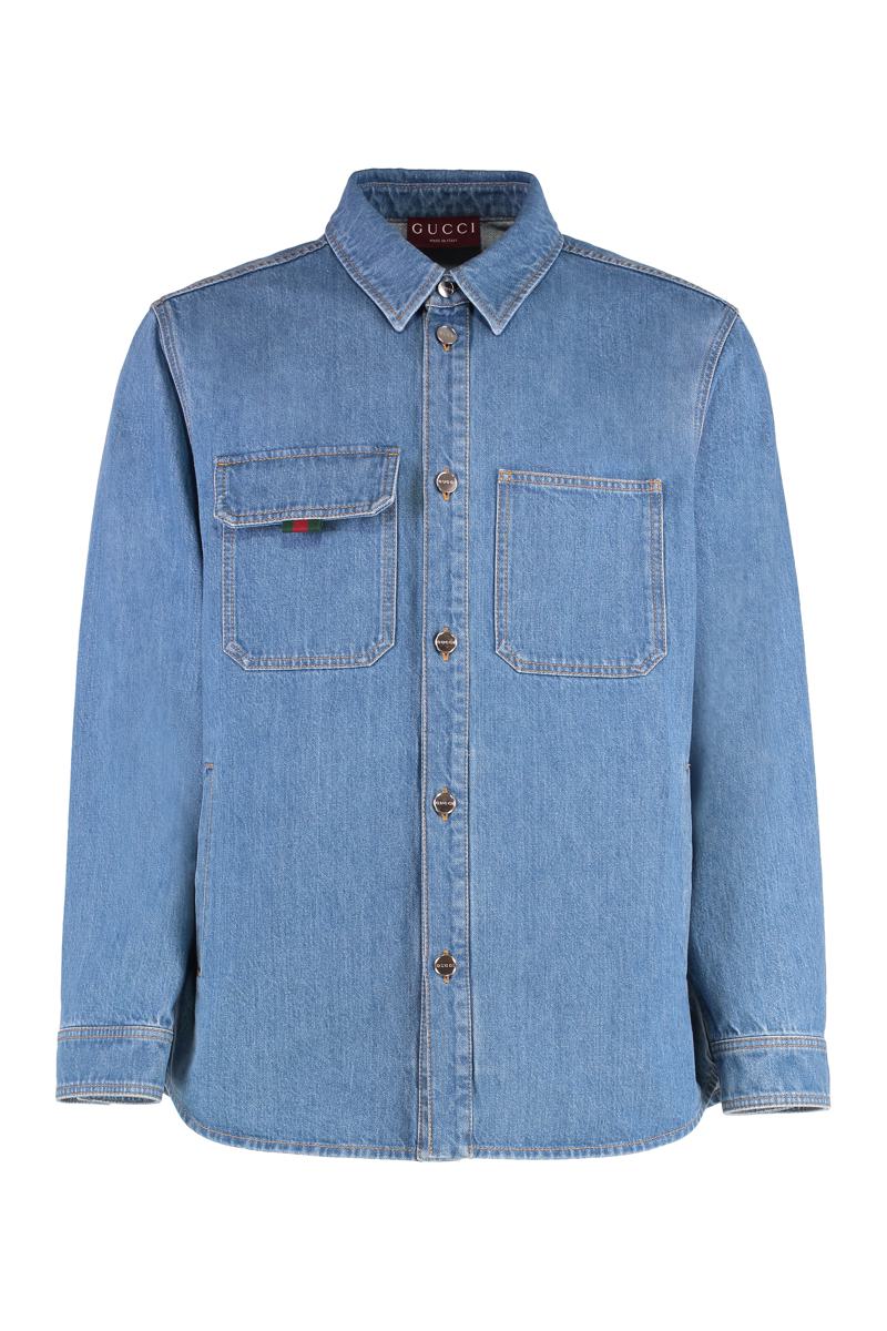 Gucci 牛仔衬衫