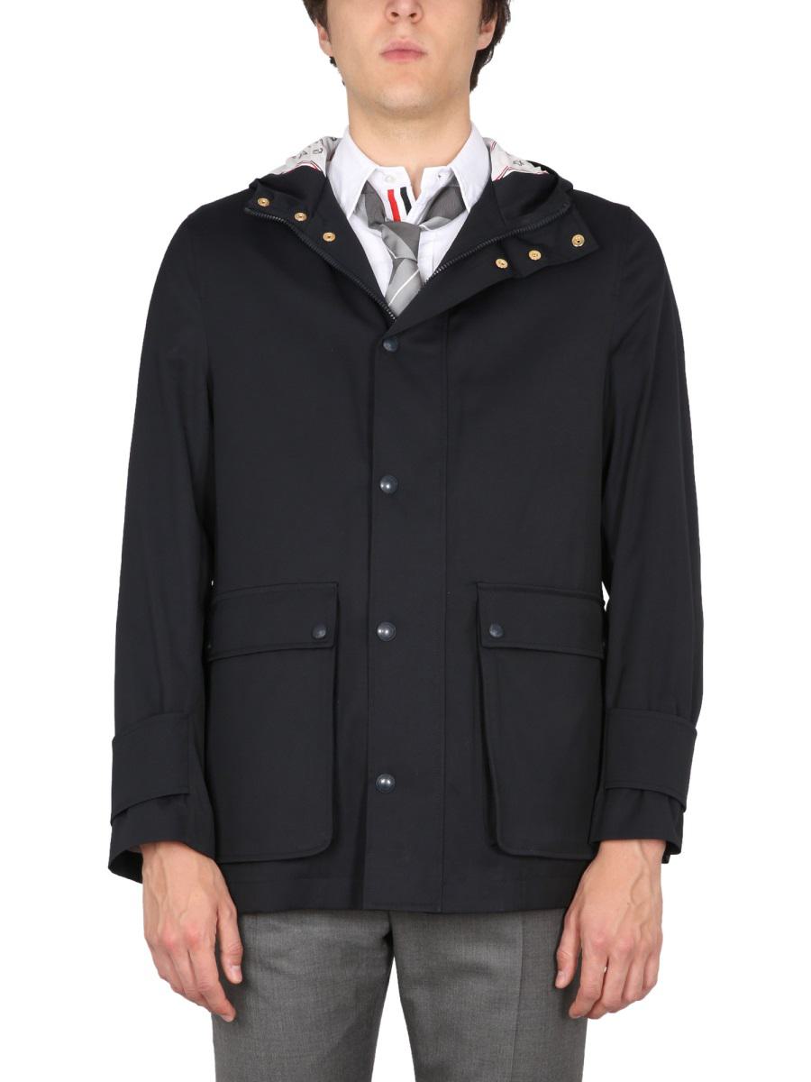 Thom Browne 尼龙派克大衣