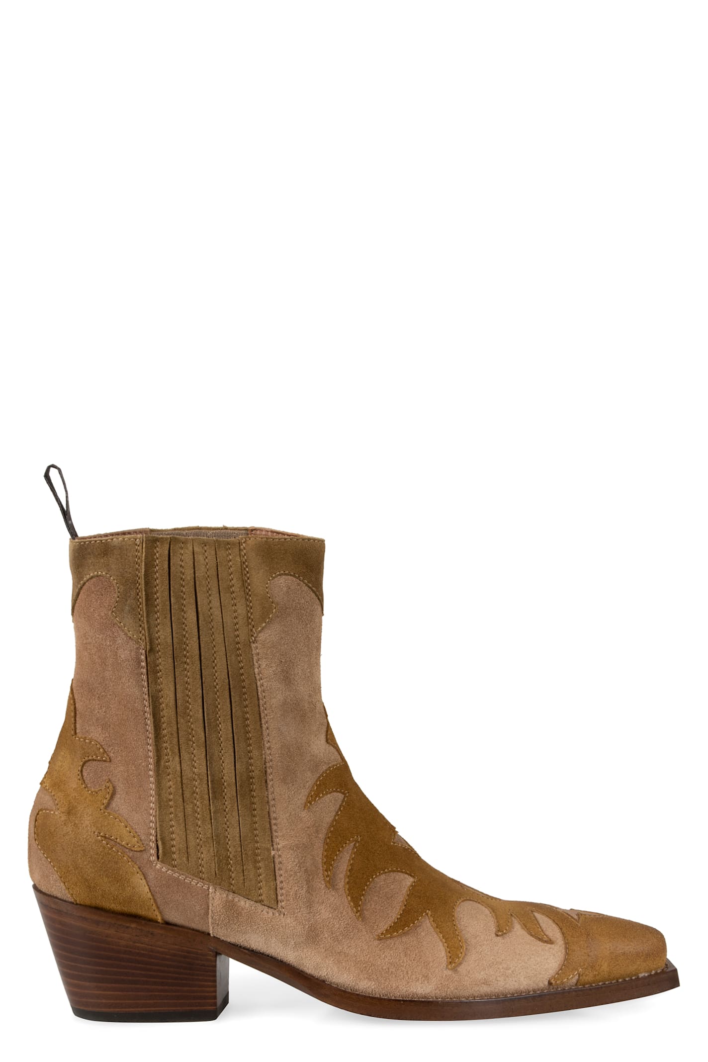 Sartore Suede Ankle Boots