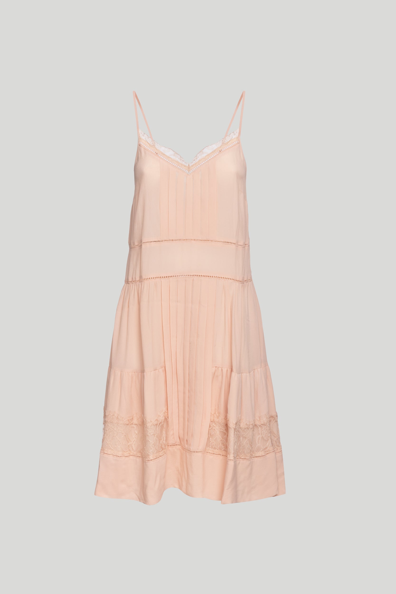 Twinset Abito Corto Rosa Antico