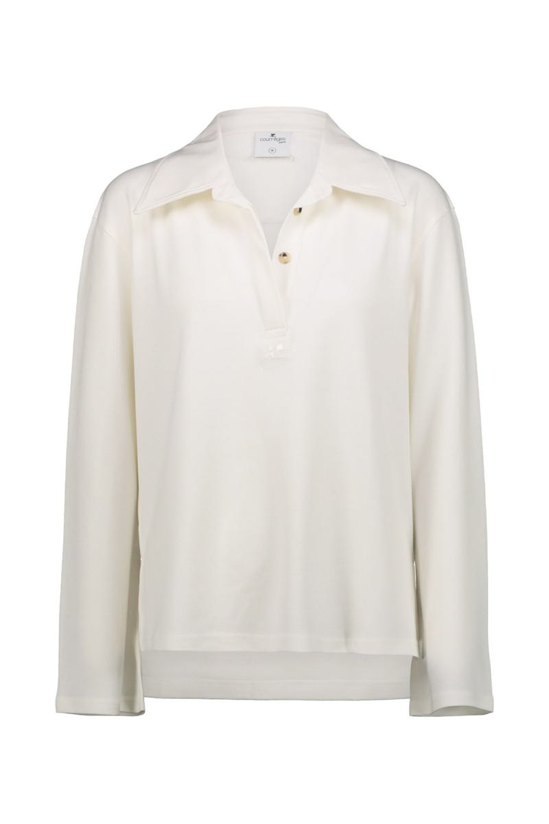 Courrèges 珠地布 Polo衫