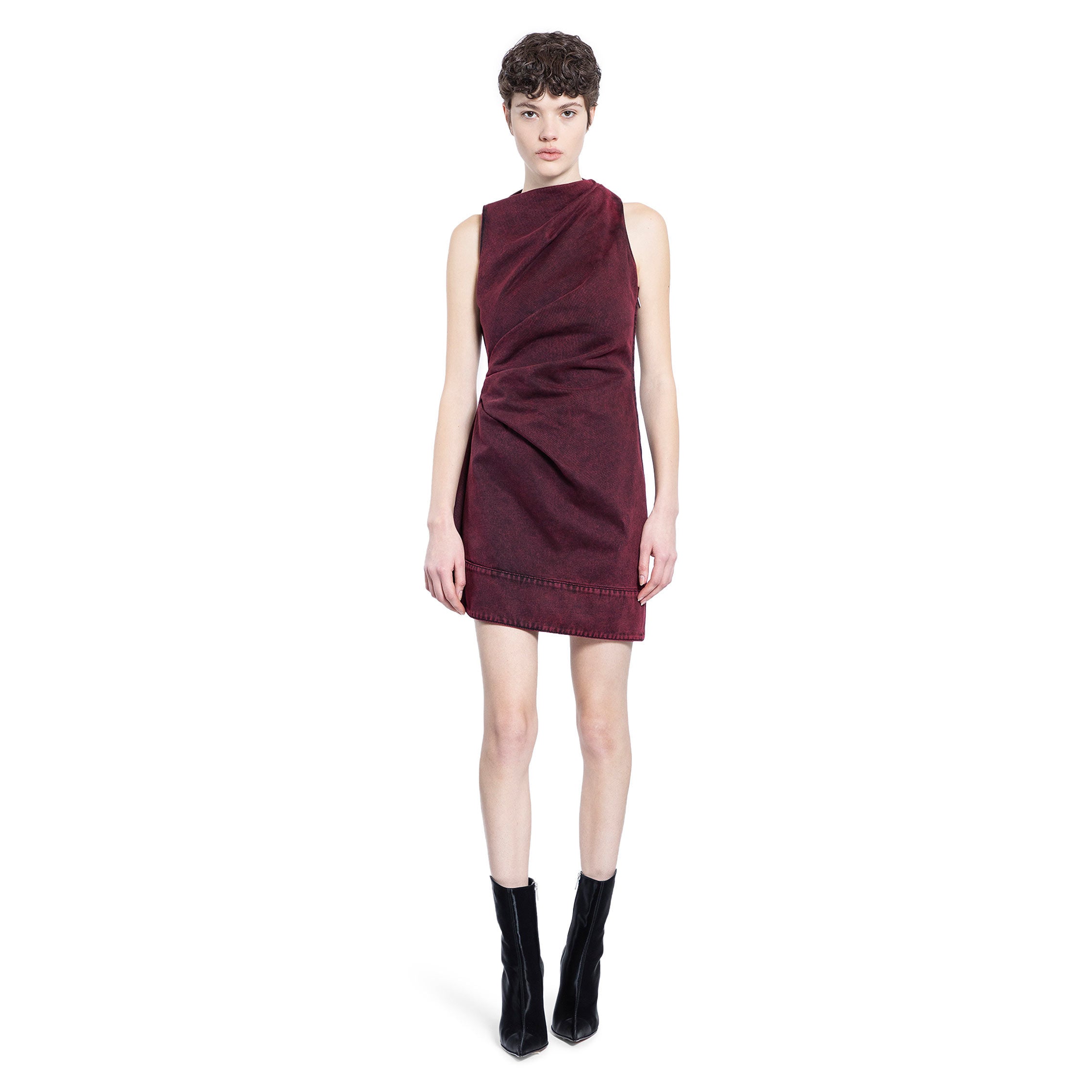 ALEXANDER MCQUEEN WOMAN RED DRESSES