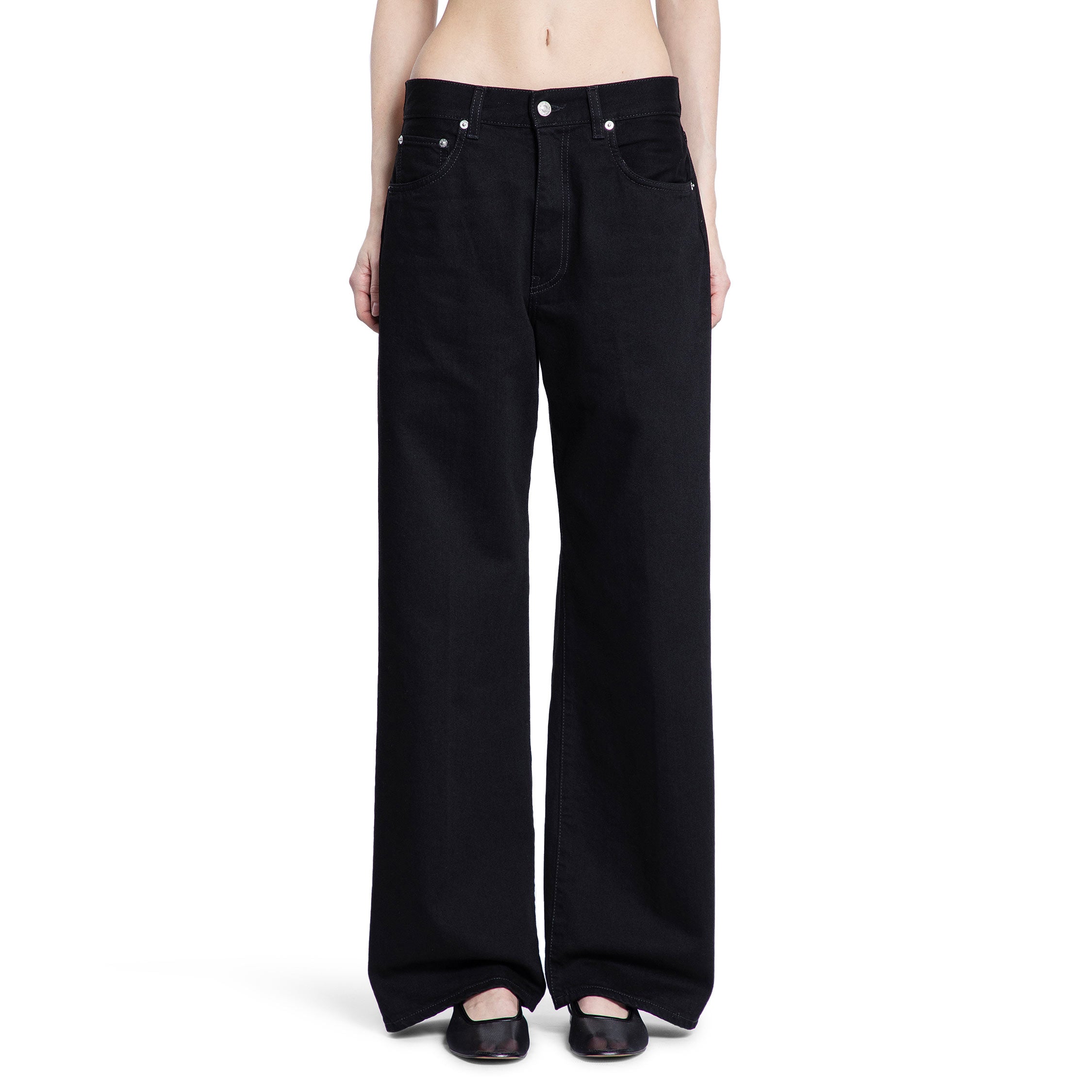 6397 WOMAN BLACK JEANS