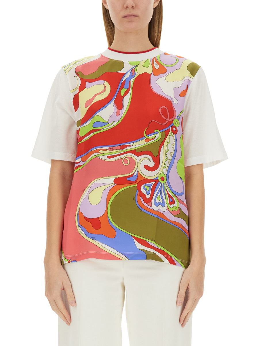 Pucci T-Shirt With Print