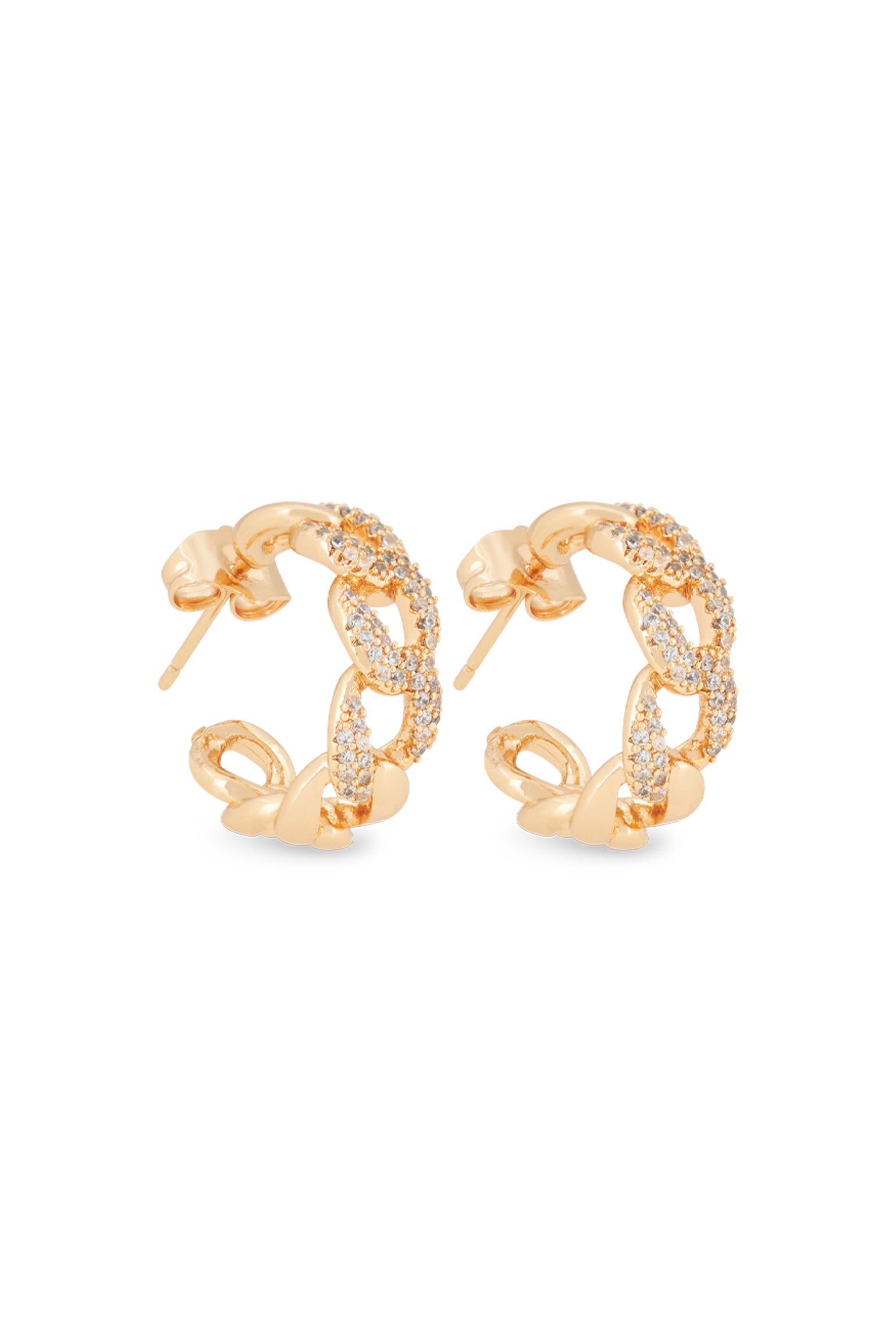 MELUSina BIJOUX Orecchini Chain Oro