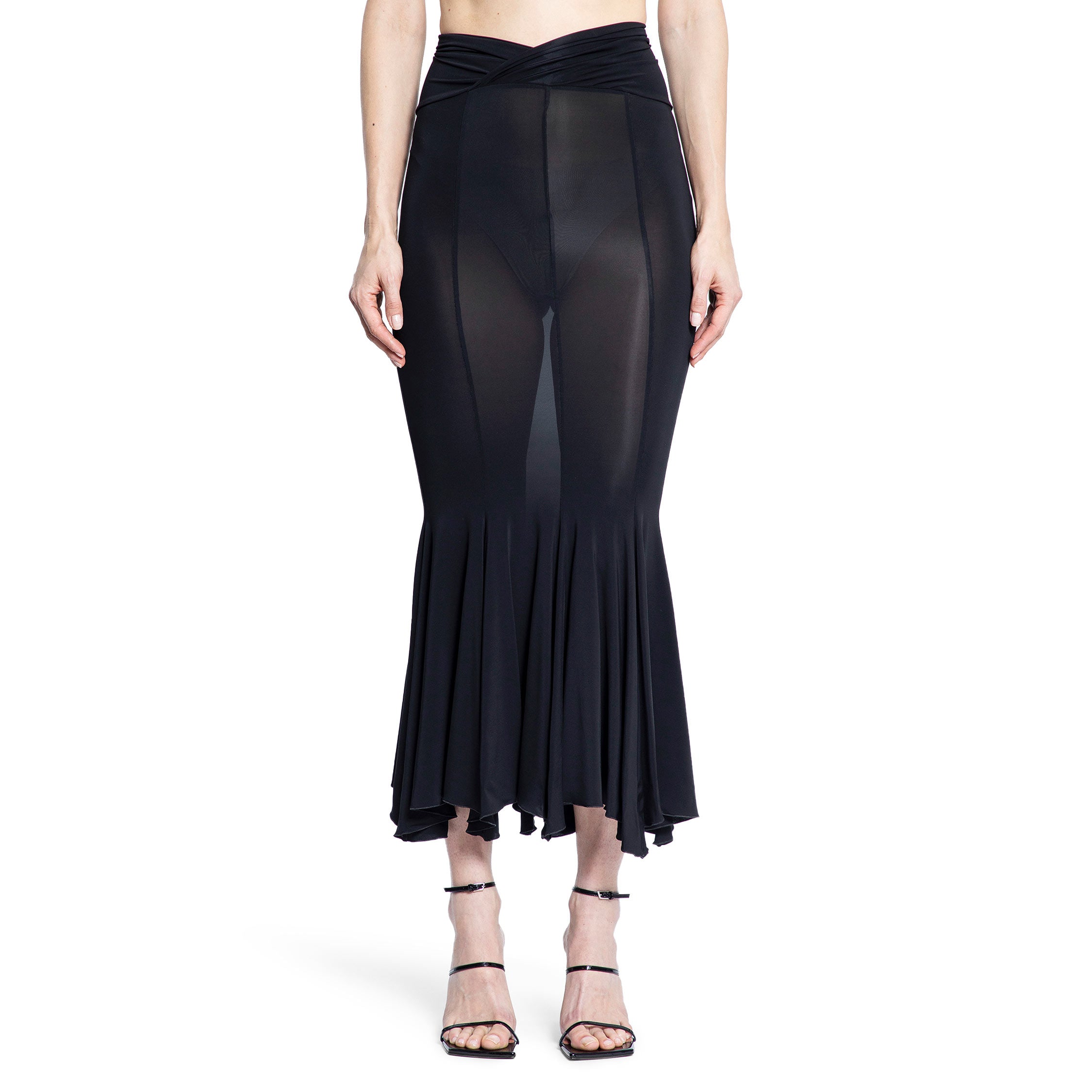 NENSI DOJAKA WOMAN BLACK SKIRTS