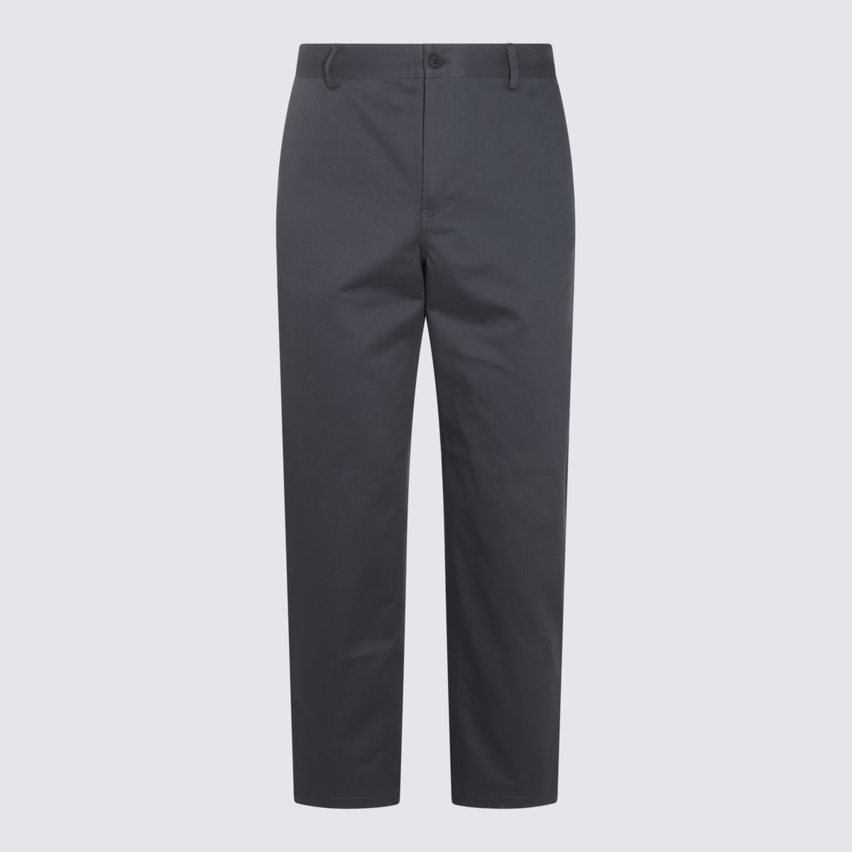 Maison Kitsuné 灰色棉质休闲裤