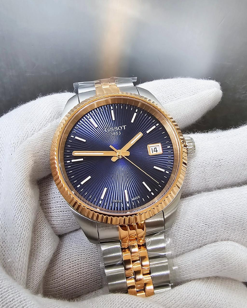 TISSOT Ballade Quartz 34MM Blue Dial Women's Watch T1562102204100 / T156.210.22.041.00