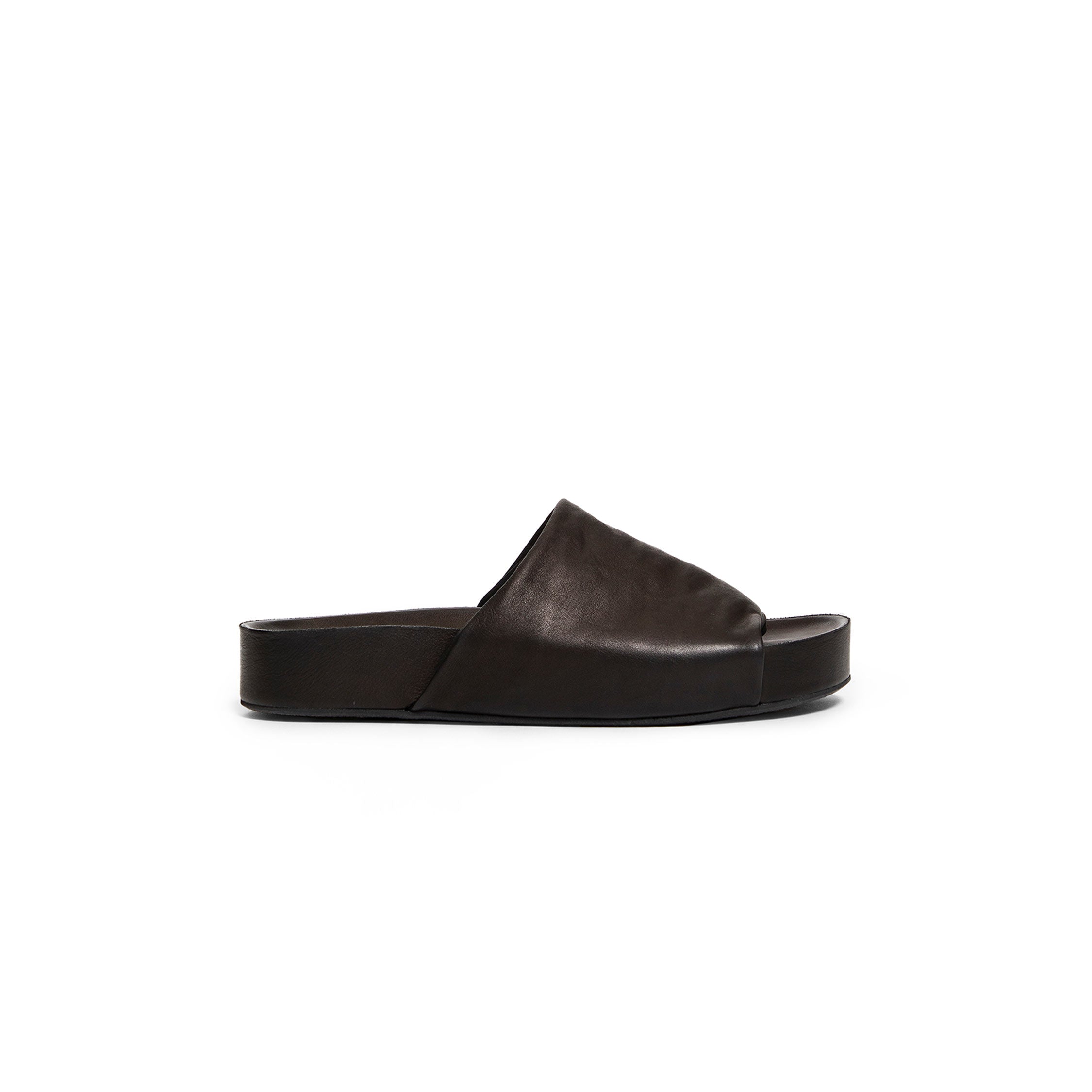 UMA WANG MAN BLACK SANDALS & SLIDES