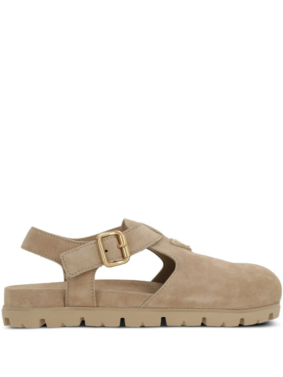 Prada Suede Sandals