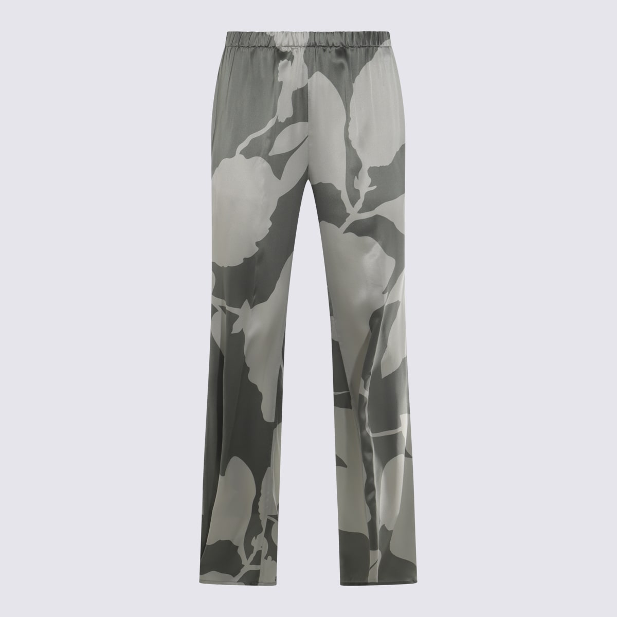 Antonelli Grey And White Pants