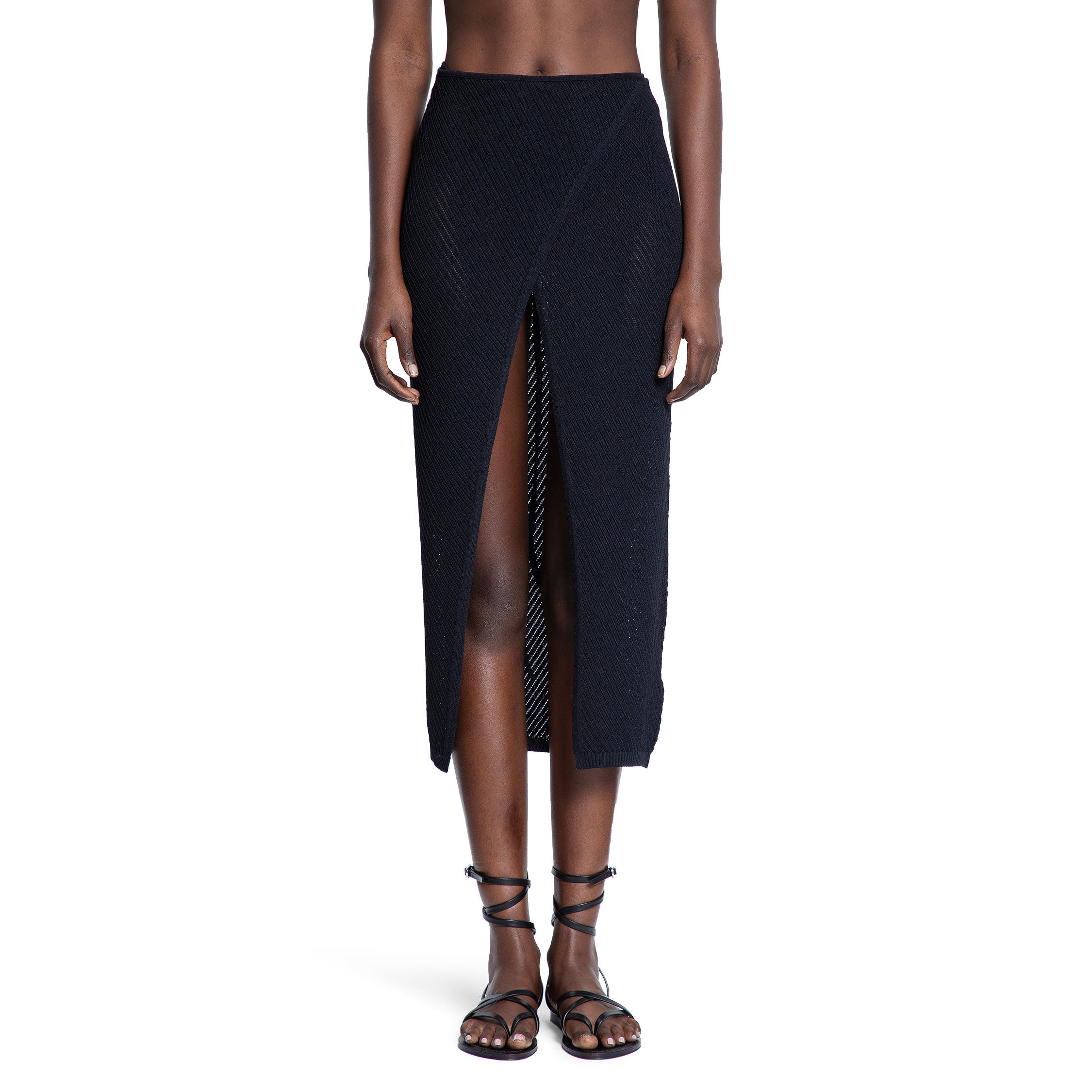 LANEUS WOMAN BLACK SKIRTS