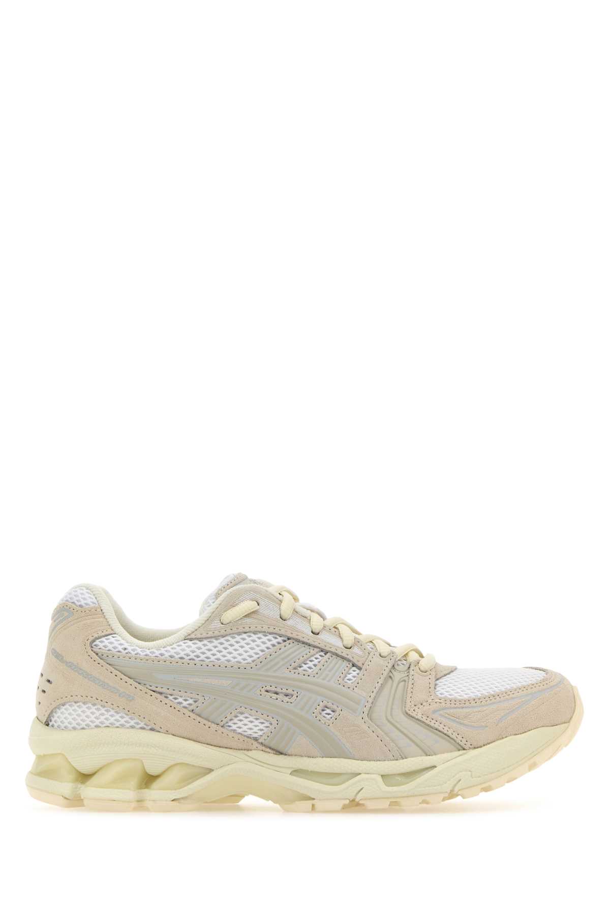 Asics Two-tone Mesh And Suede Gel-kayano 14 Sneakers