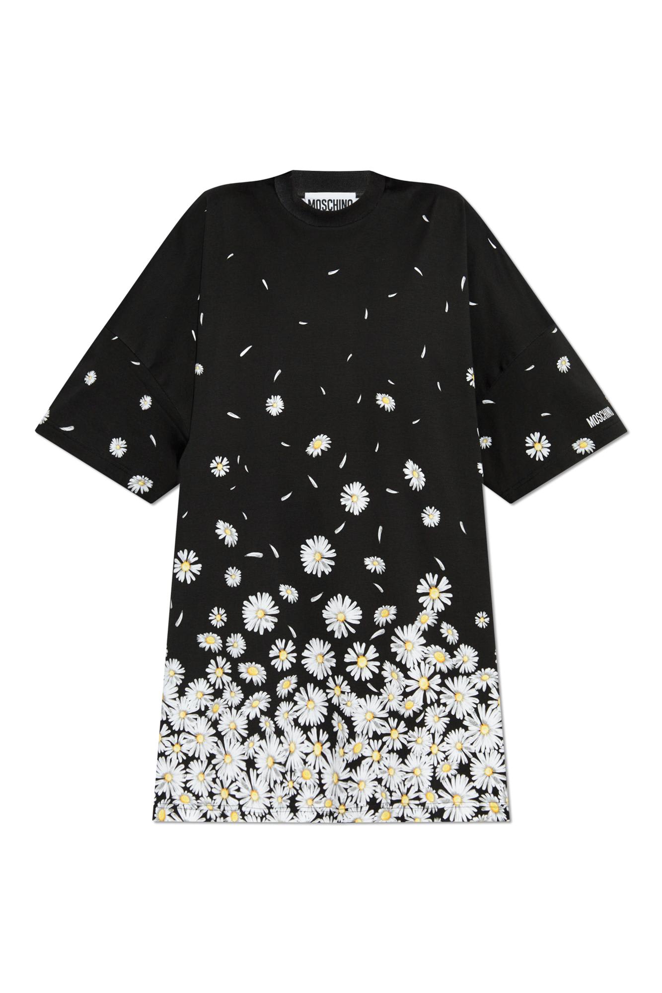 Moschino Dress With Floral Pattern
