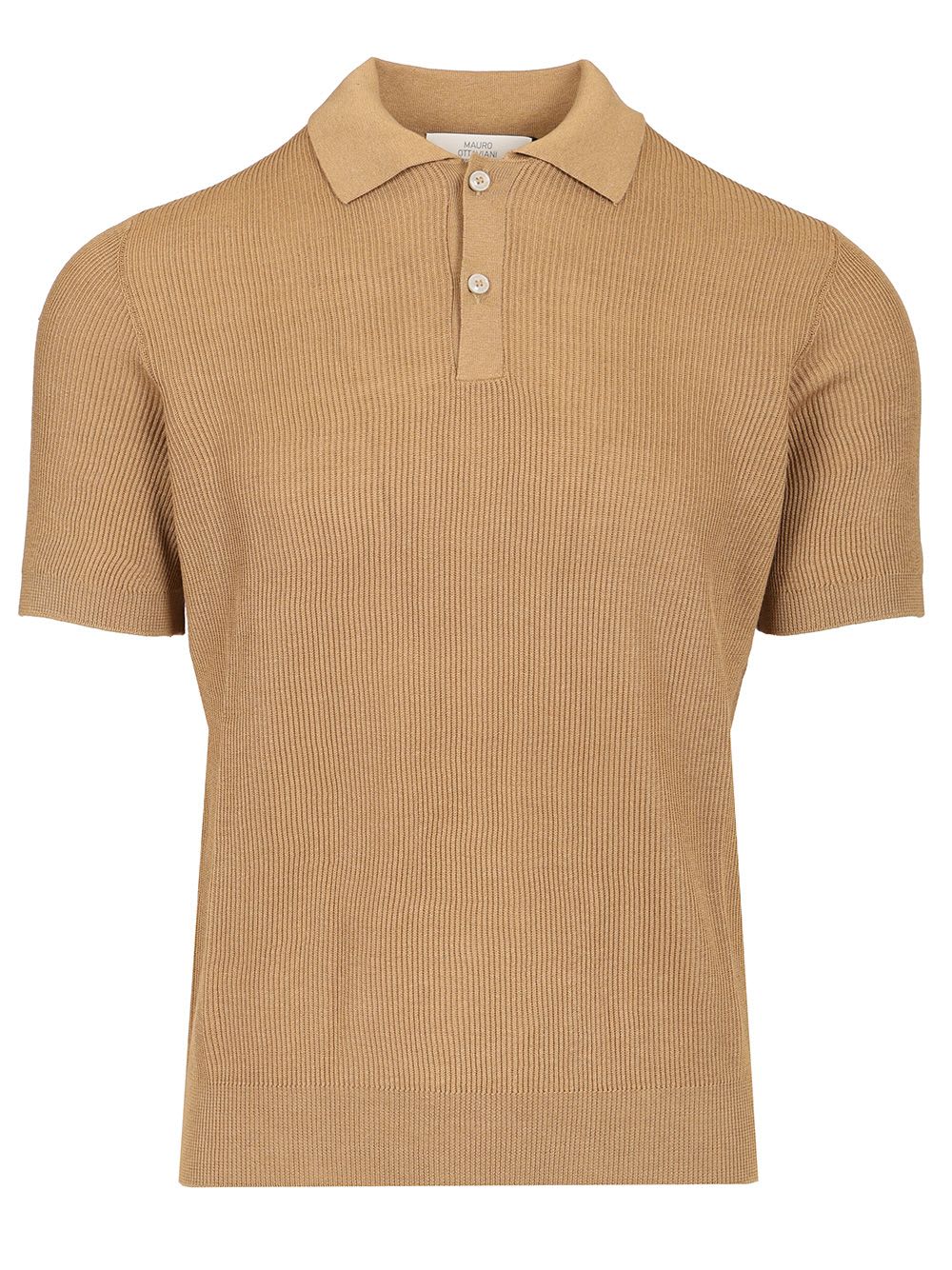Mauro Ottaviani Ribbed Polo Shirt