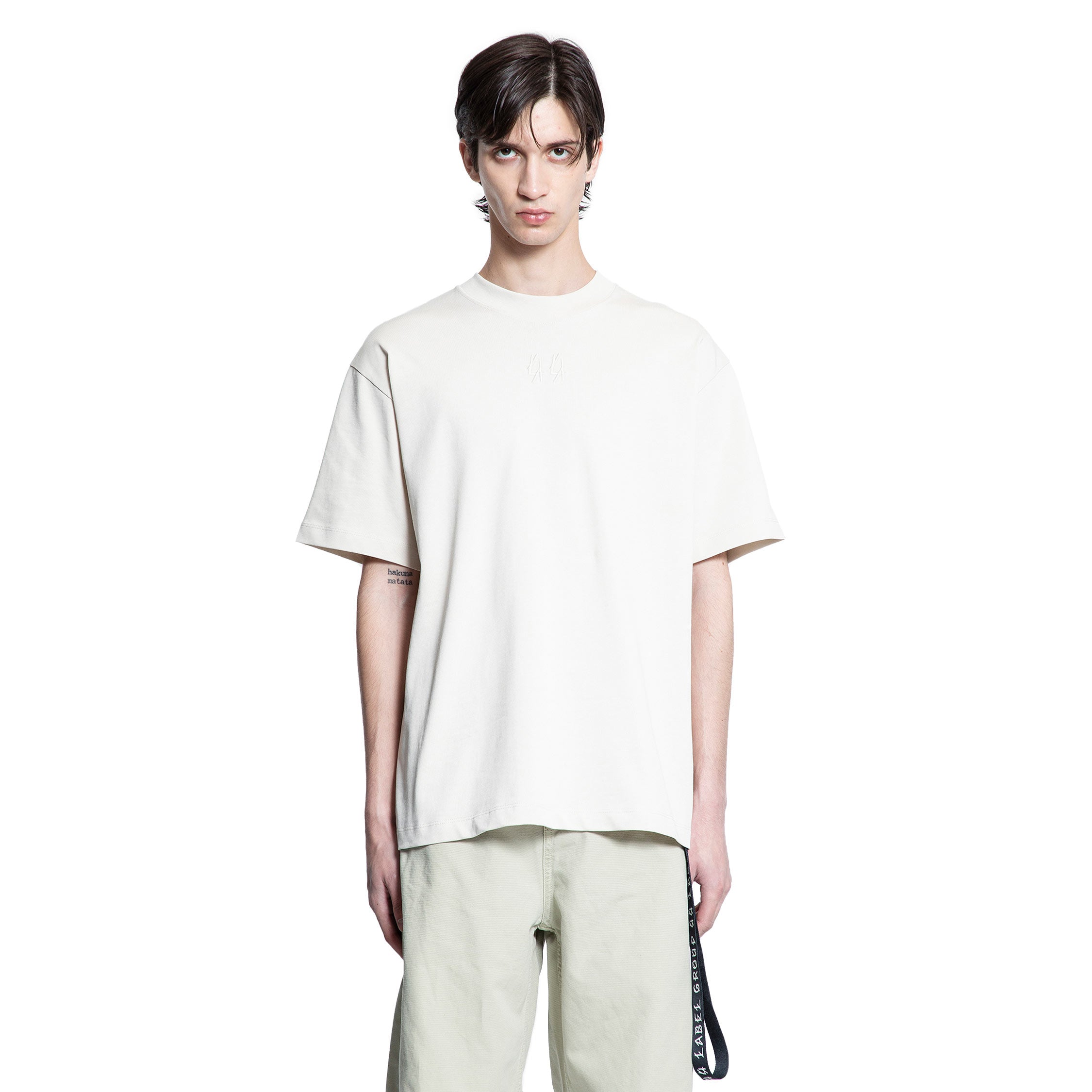 44 LABEL GROUP MAN OFF-WHITE T-SHIRTS & TANK TOPS