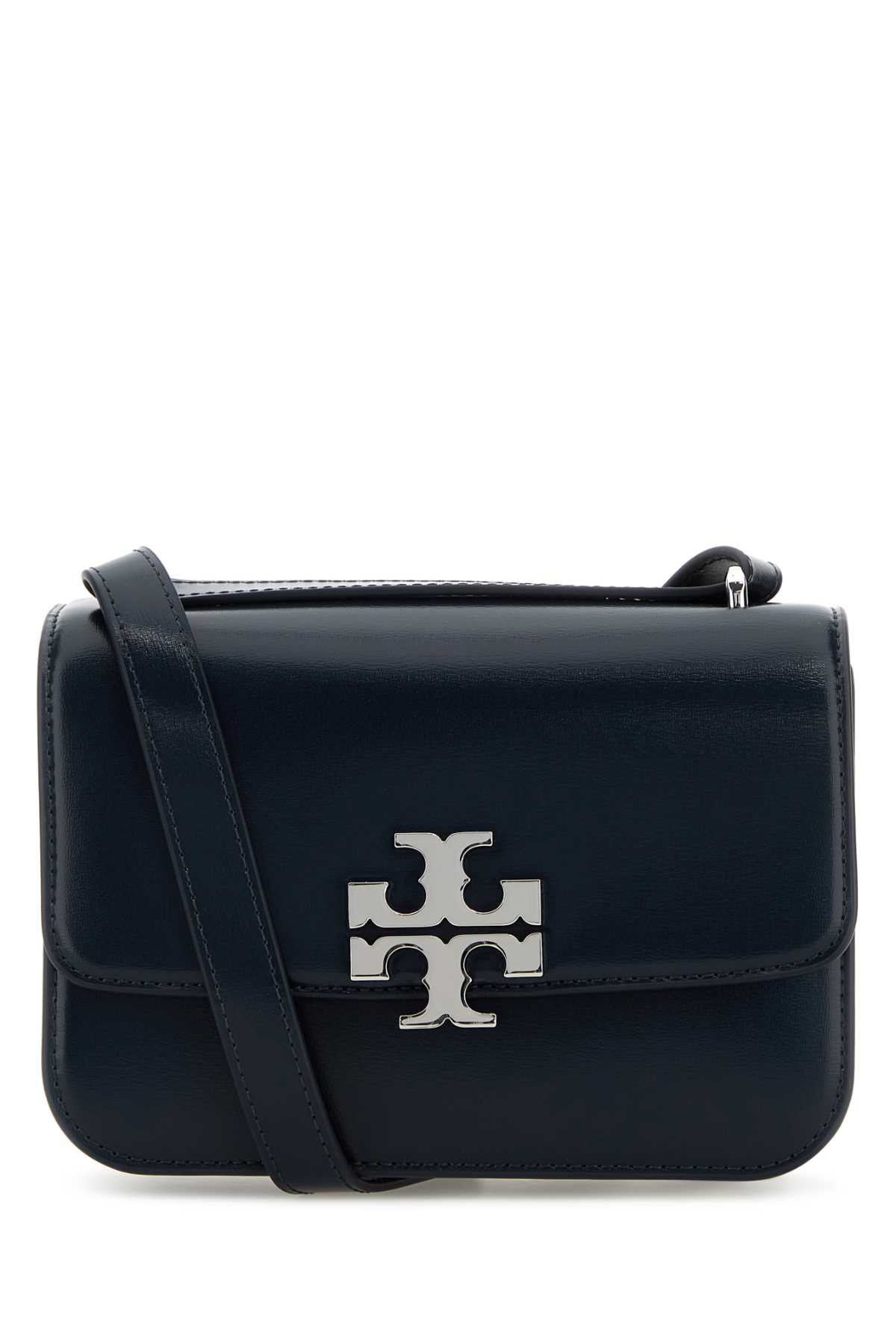 Tory Burch Navy Blue Leather Small Eleanor Crossbody Bag