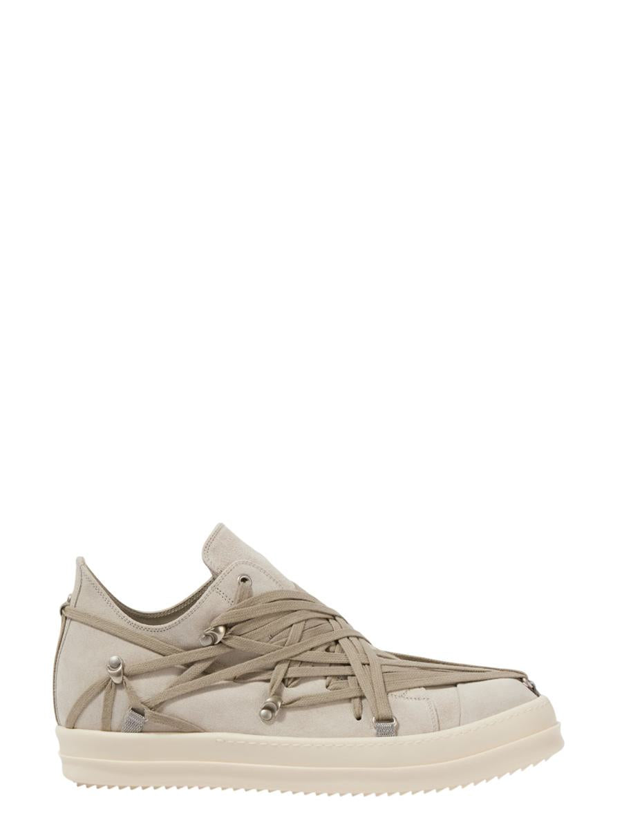 Rick Owens Megalace 麂皮运动鞋